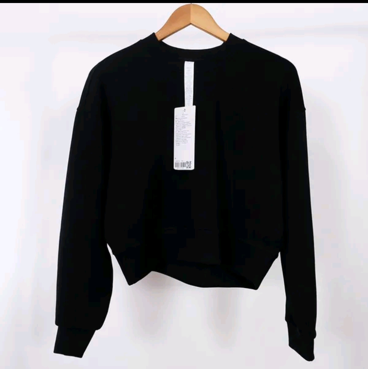 Lululemon Black Casual Sweatshirt $53