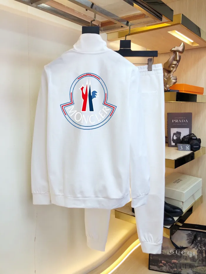 Moncler White Tracksuit $225