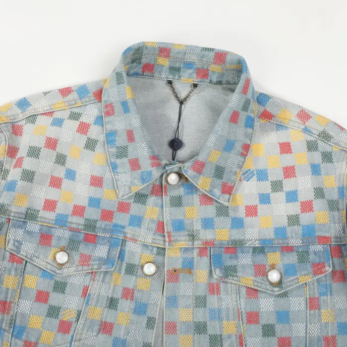 Louis Vuitton Denim Jacket and Jeans Set $225