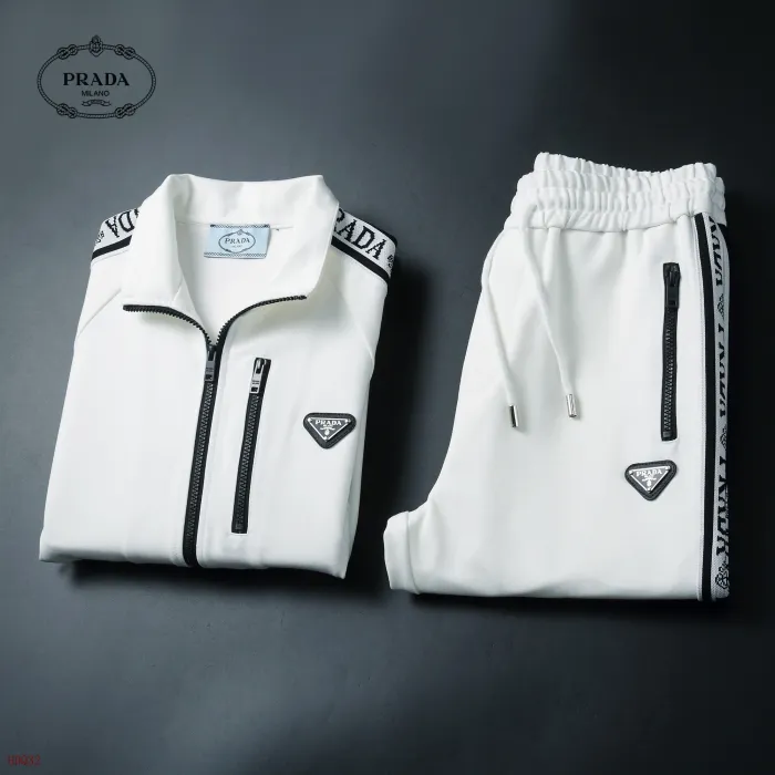 Prada White Tracksuit $225