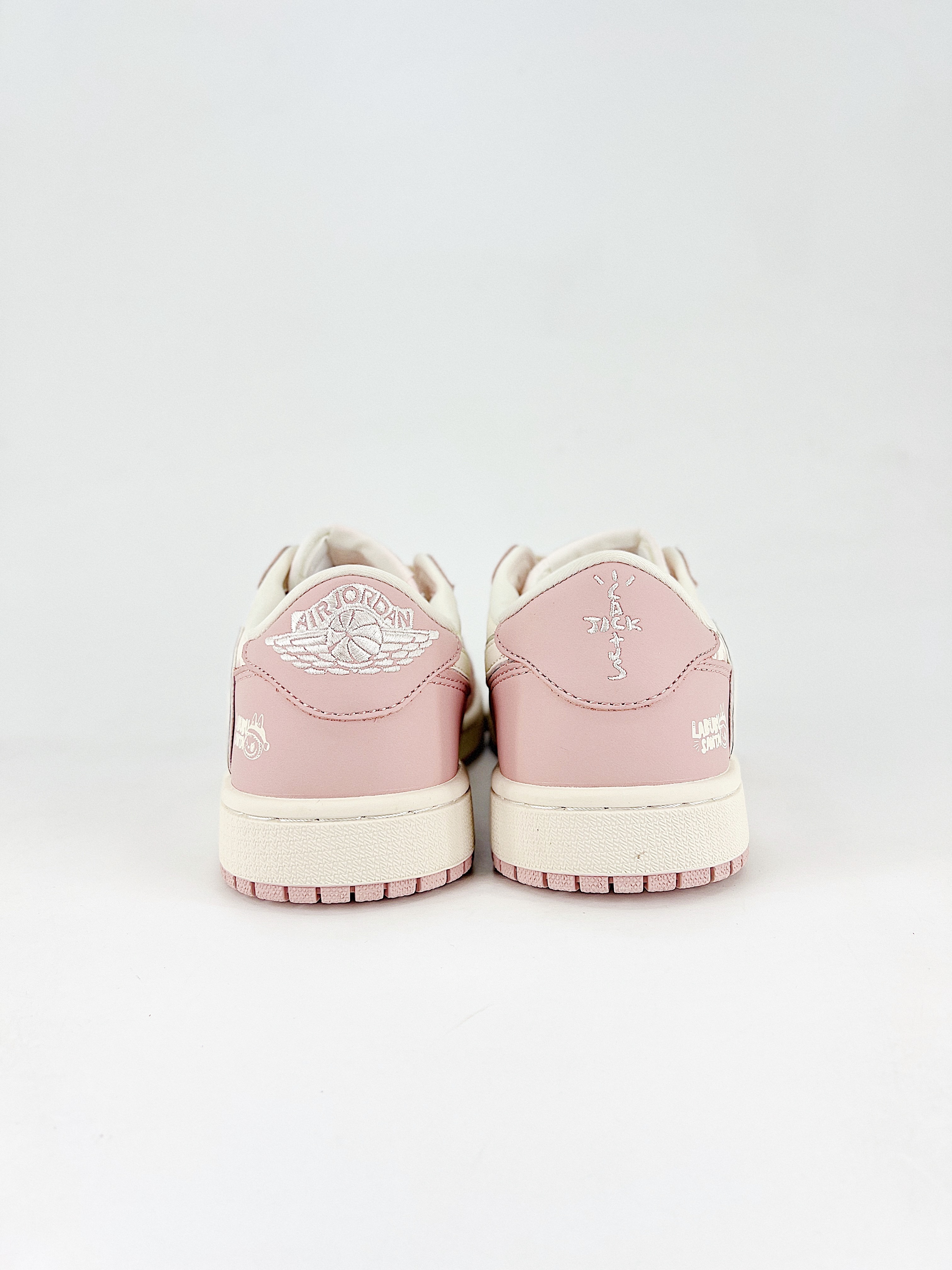 LÄBÜBU Pink Nike X Travis Scott Cartoon Sneakers $200