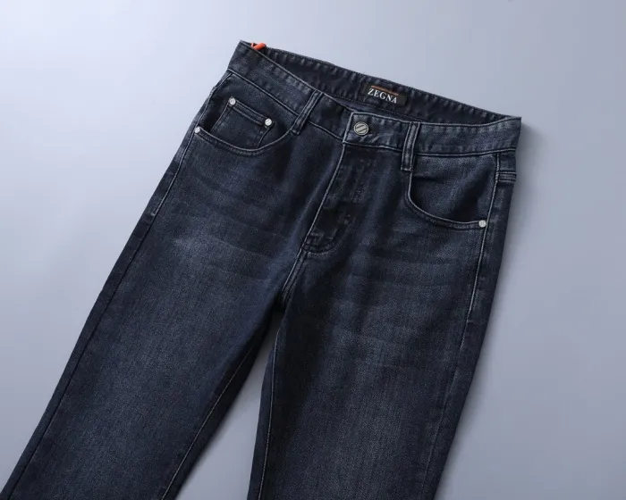 Zegna Dark Blue Denim Jeans $100
