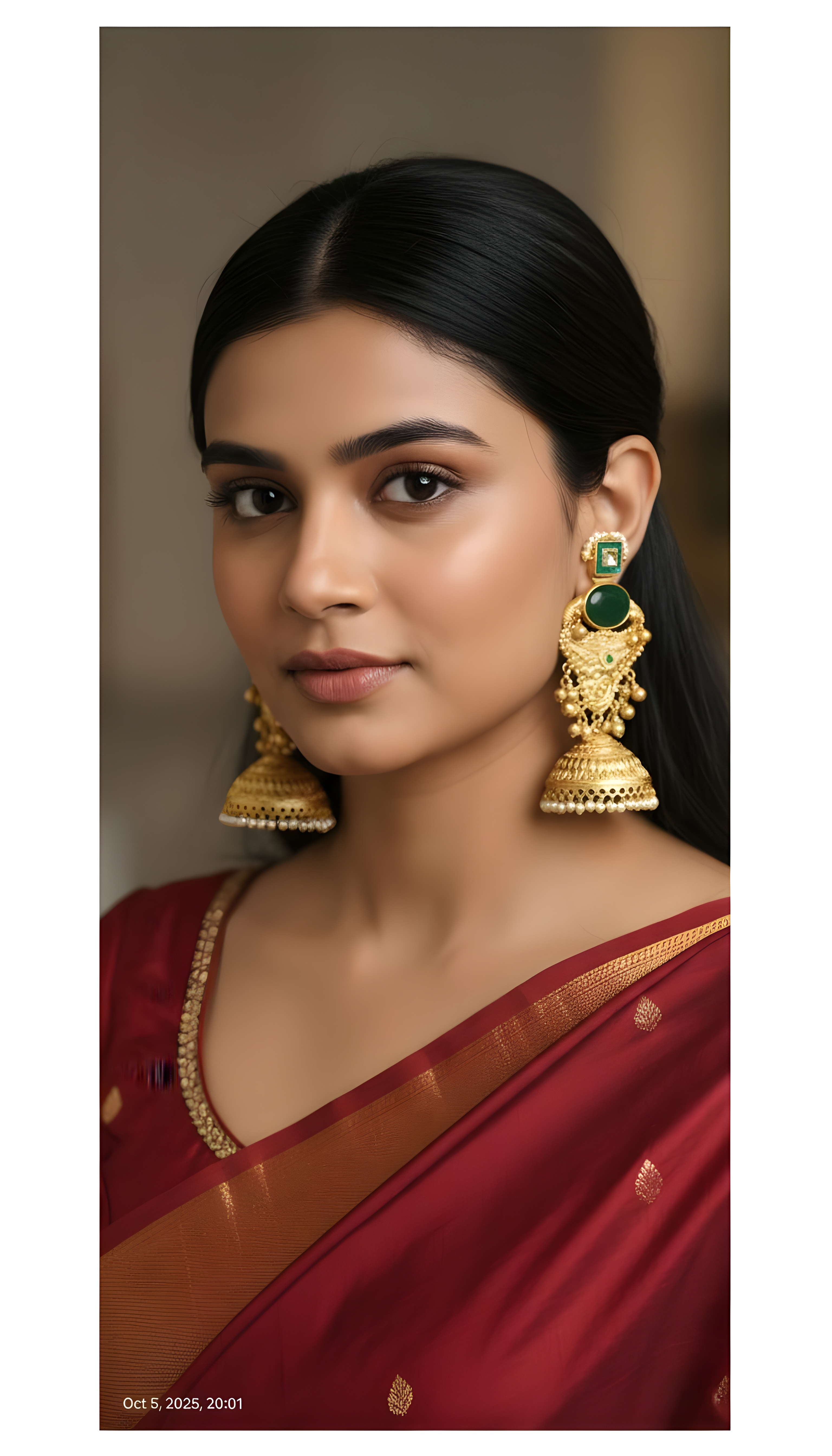 Traditional kashmiri jhumka's 