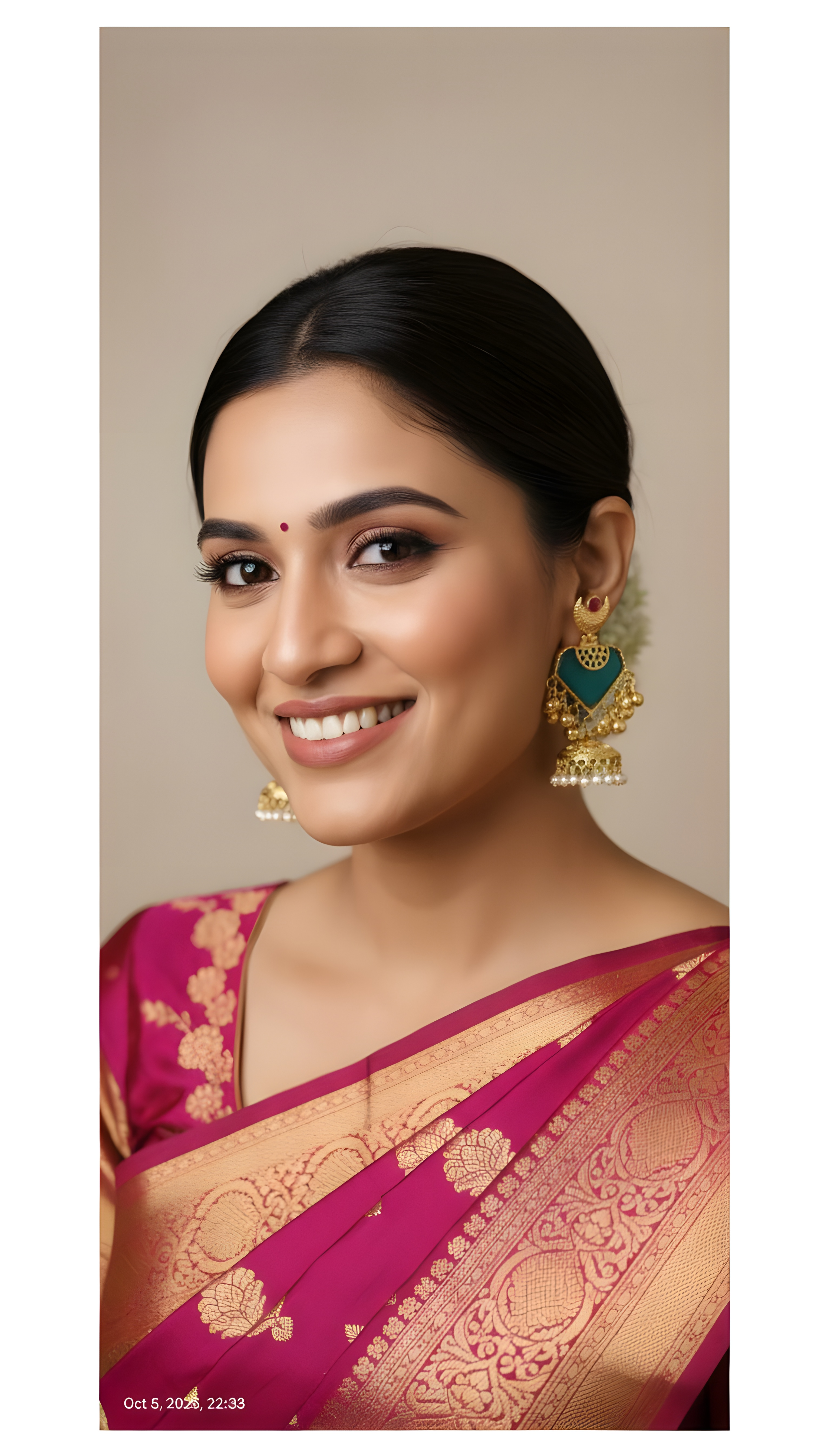 Traditional kashmiri jhumka's 