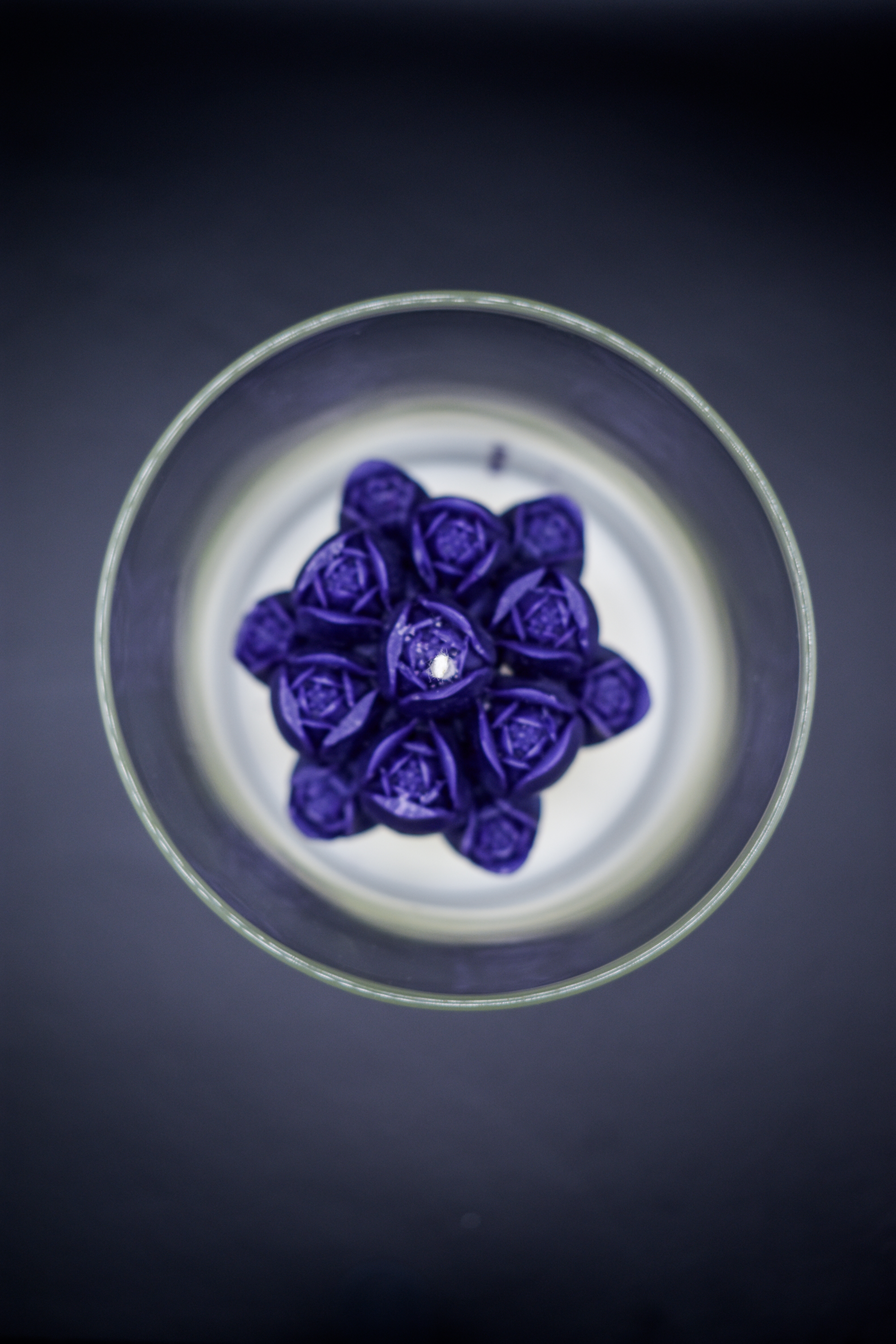 Velas artesanal de tulipanes