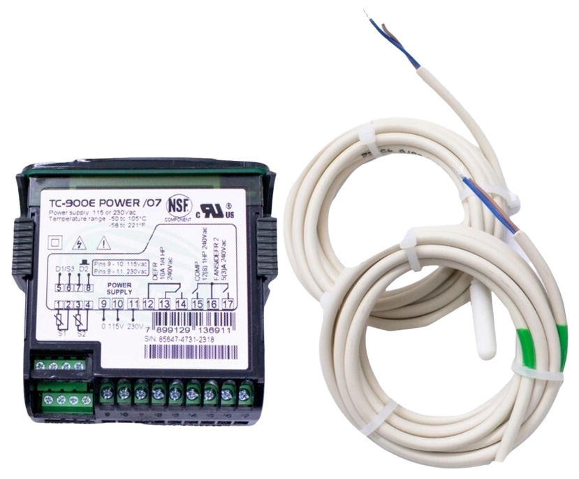 Controlador De Temperatura Full Gauge TC900E POWER Refrigeração e Degelo Bivolt