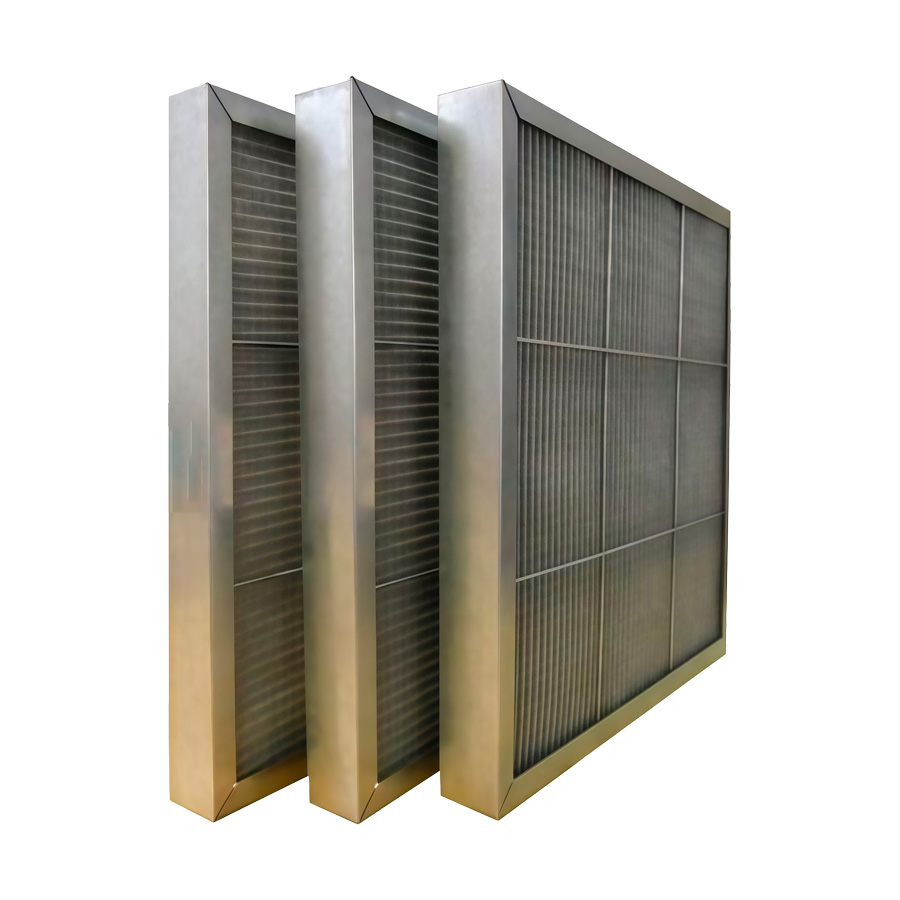 Filtros de Ar Metálicos com Telas Corrugadas Edmarcas