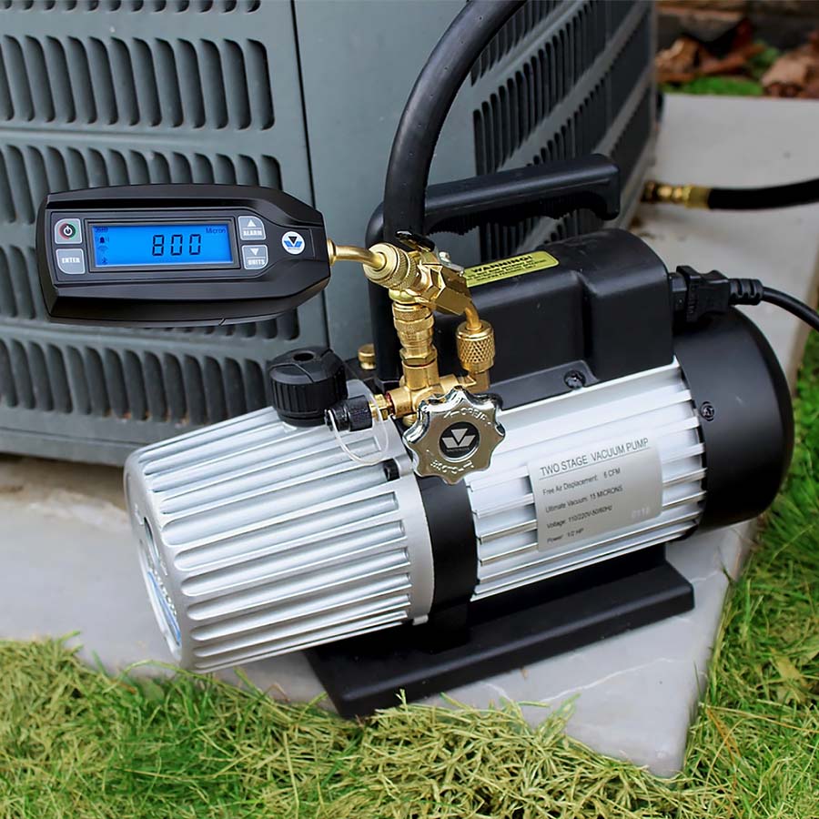 Vacuômetro digital com tecnologia sem fio Bluetooth® Mastercool 98063-BT