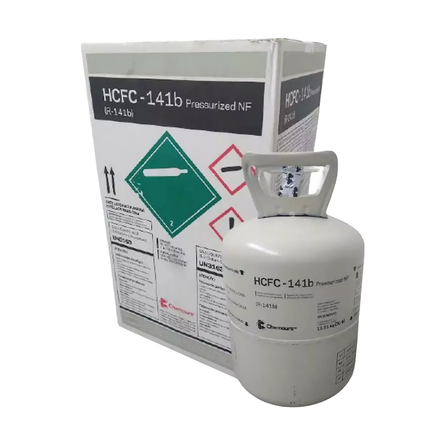 Fluido Gás Refrigerante Chemours Freon 141B HCFC DAC 13,62KG Limpeza de Sistemas - Du Pont