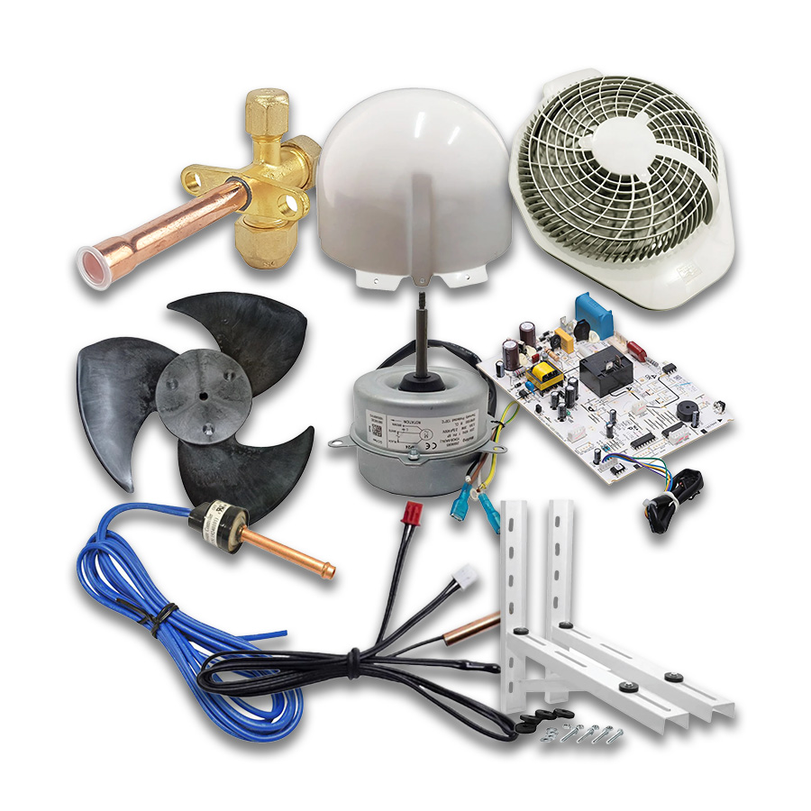 Partes, Peças e Materiais de limpeza para Ar Condicionado