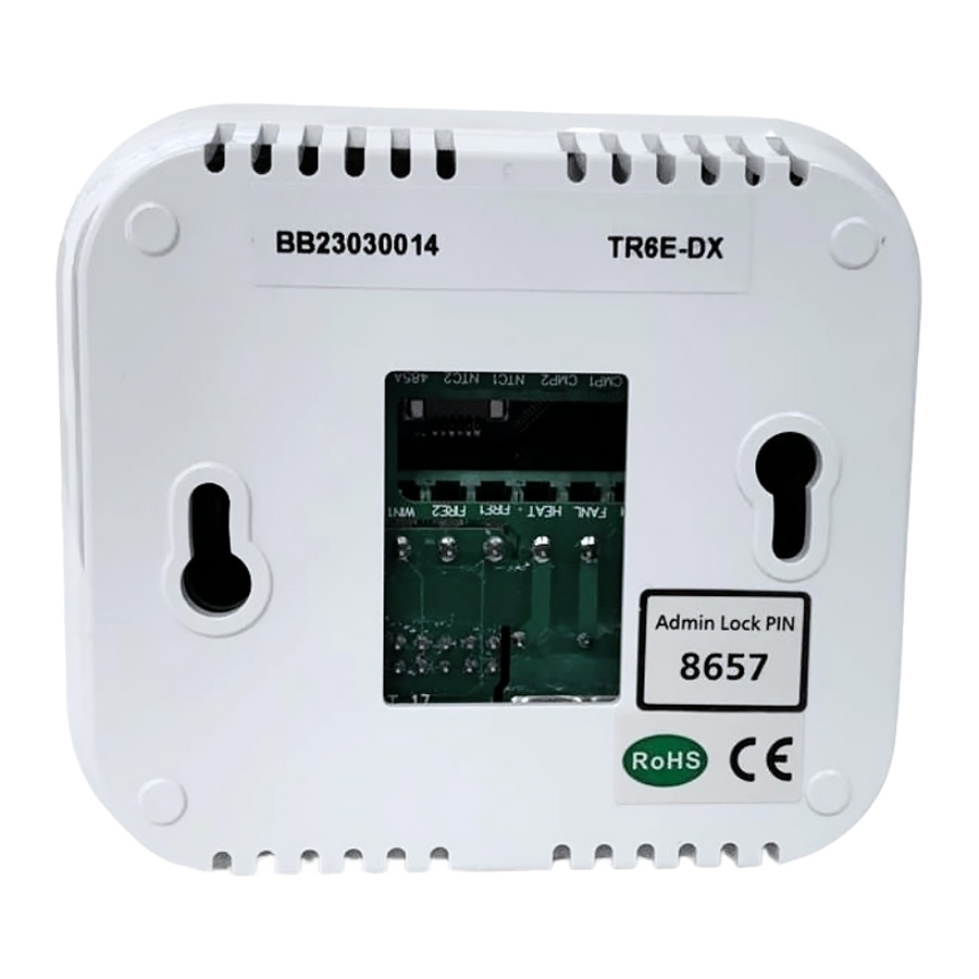 Termostato Digital Trane 2 Estágios 220V Trane TR6E-DX - THT03298