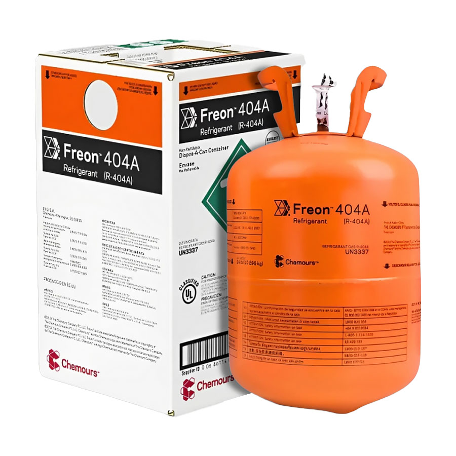 Fluido Gás Refrigerante Chemours Freon R404A 10,89KG HP62 Du Pont