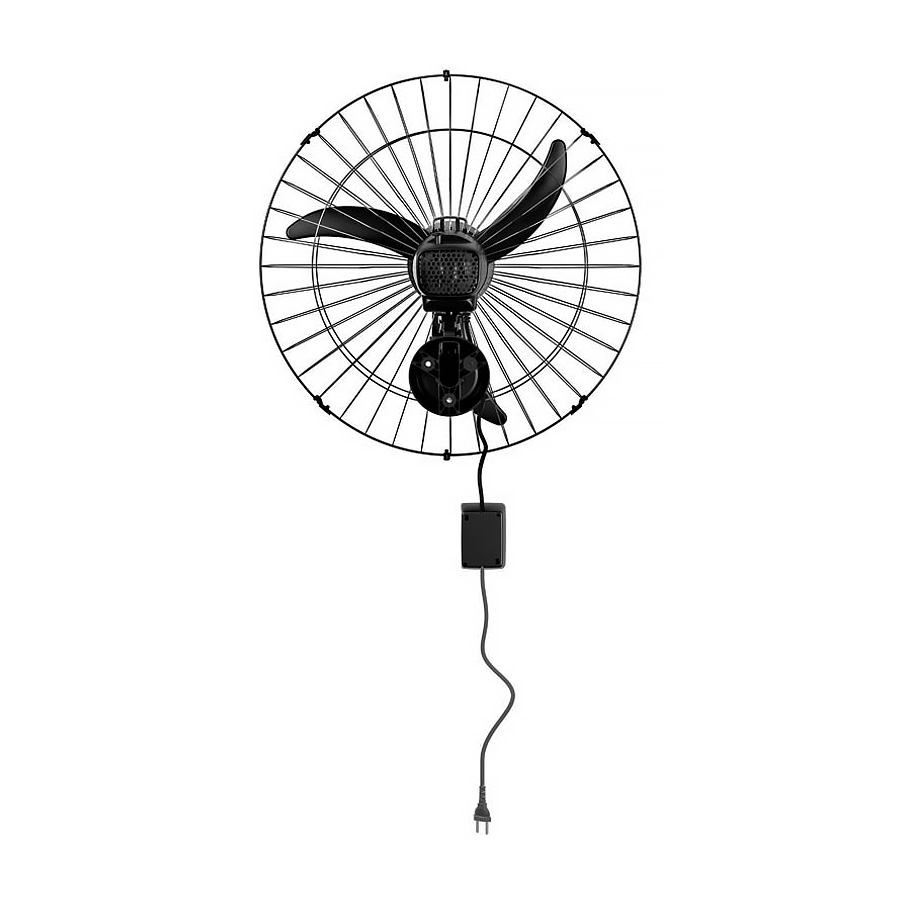 Ventilador De Parede Ventisol 60cm 200W Preto