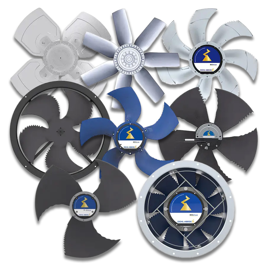 Ventiladores Axiais ZIEHL-ABEGG