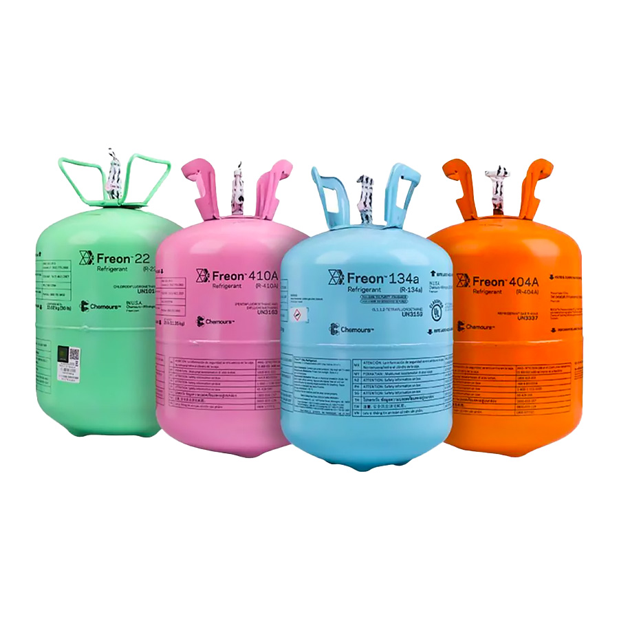 Fluido Gás Refrigerante Chemours Freon R404A 10,89KG HP62 Du Pont