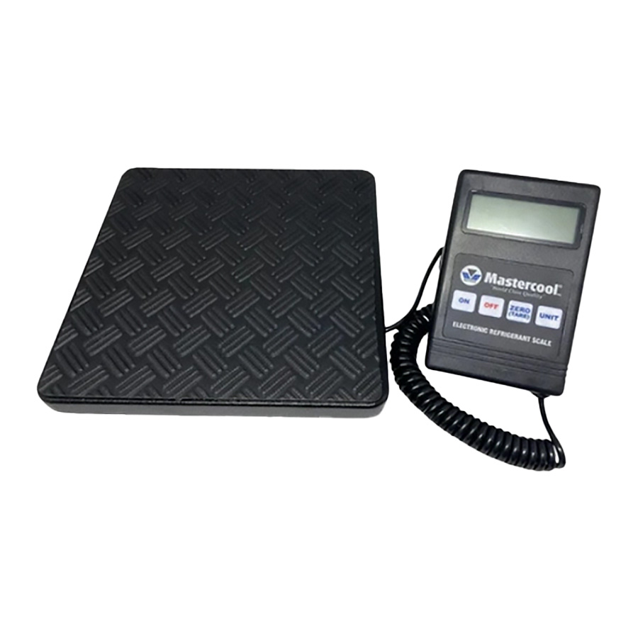 Balança digital para carga de fluidos refrigerantes 110 KG Mastercool 298210