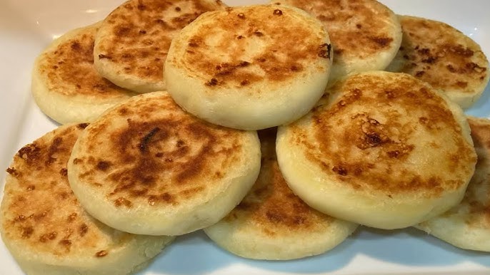 Arepas de yuca con queso 
