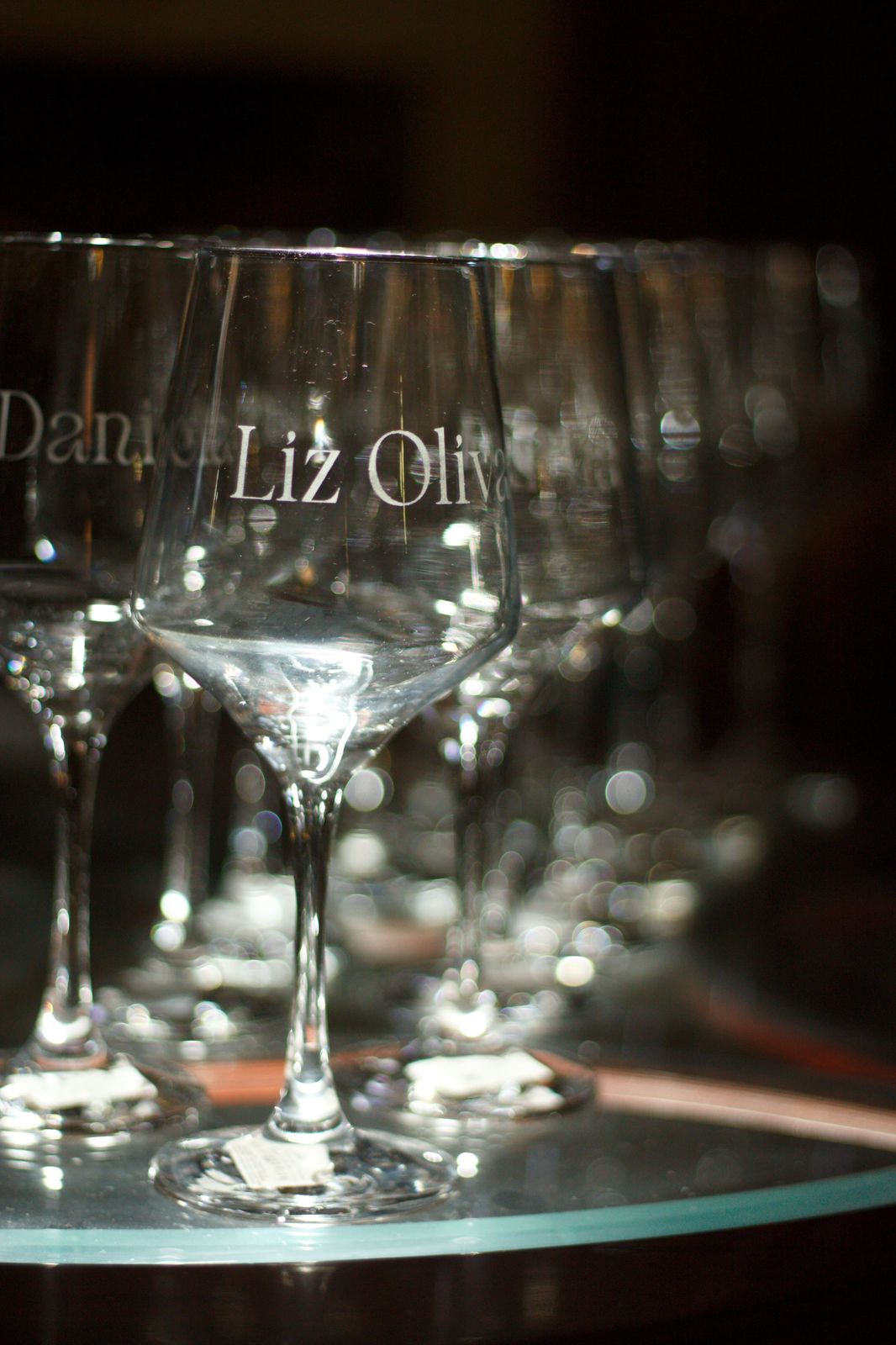 Copa de vino personalizada