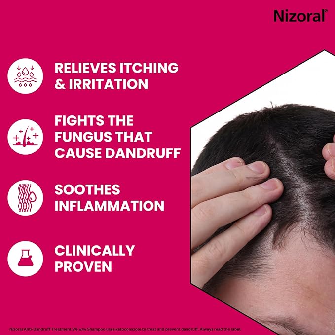 Nizoral Anti-Dandruff Treatment Shampoo 2% w/w Ketoconazole 100ml