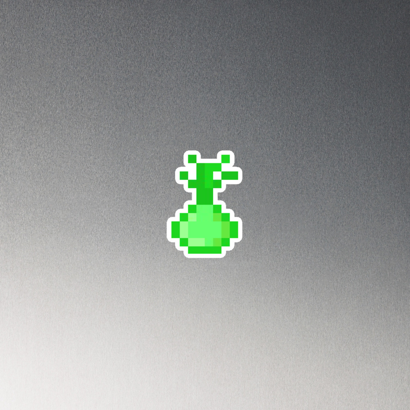 Emerald Oniion Magnet