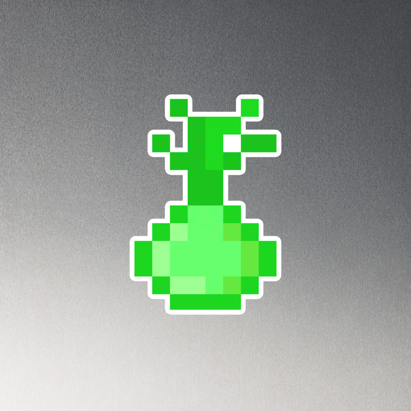 Emerald Oniion Magnet