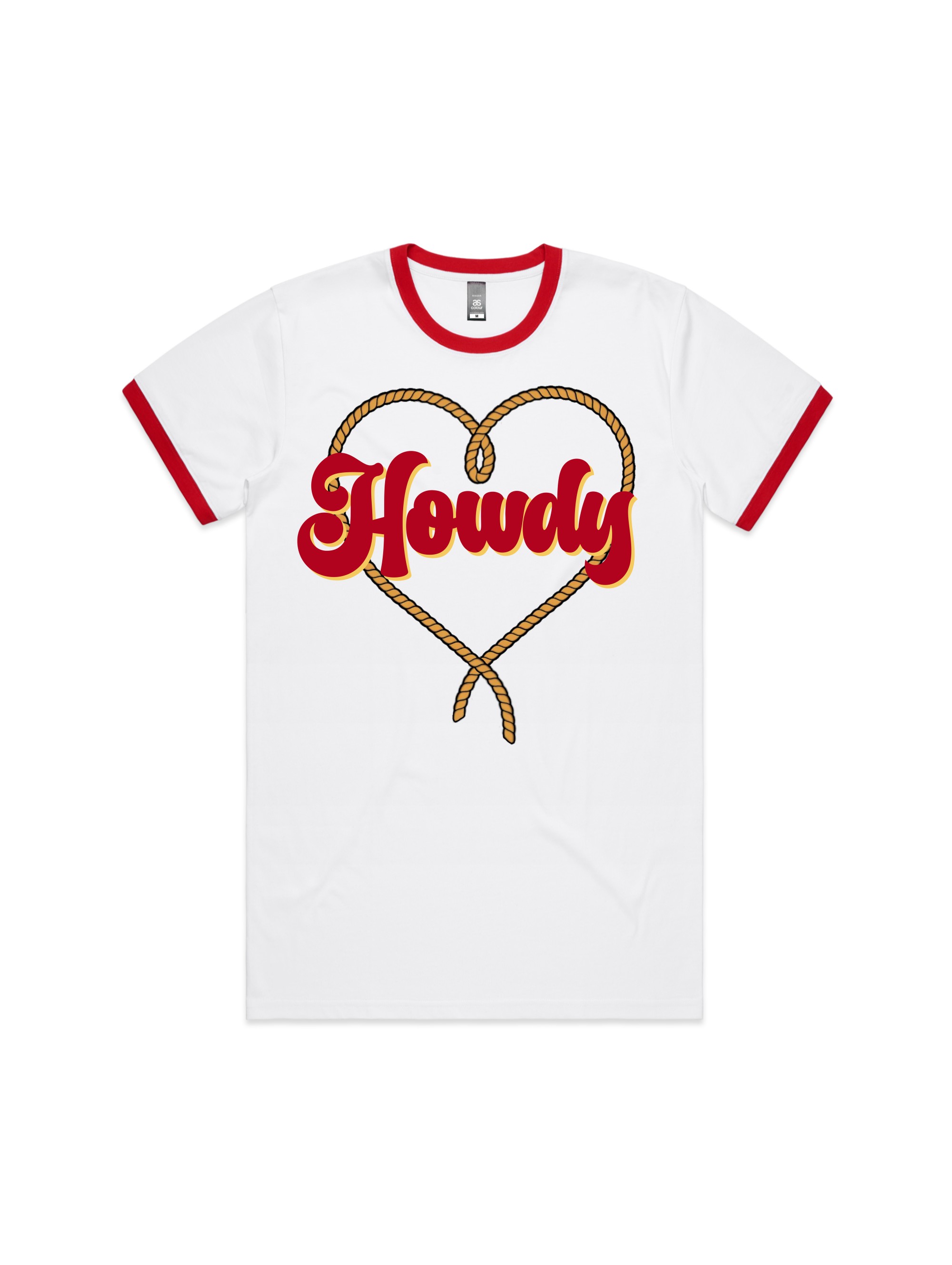 Howdy Ringer Tee