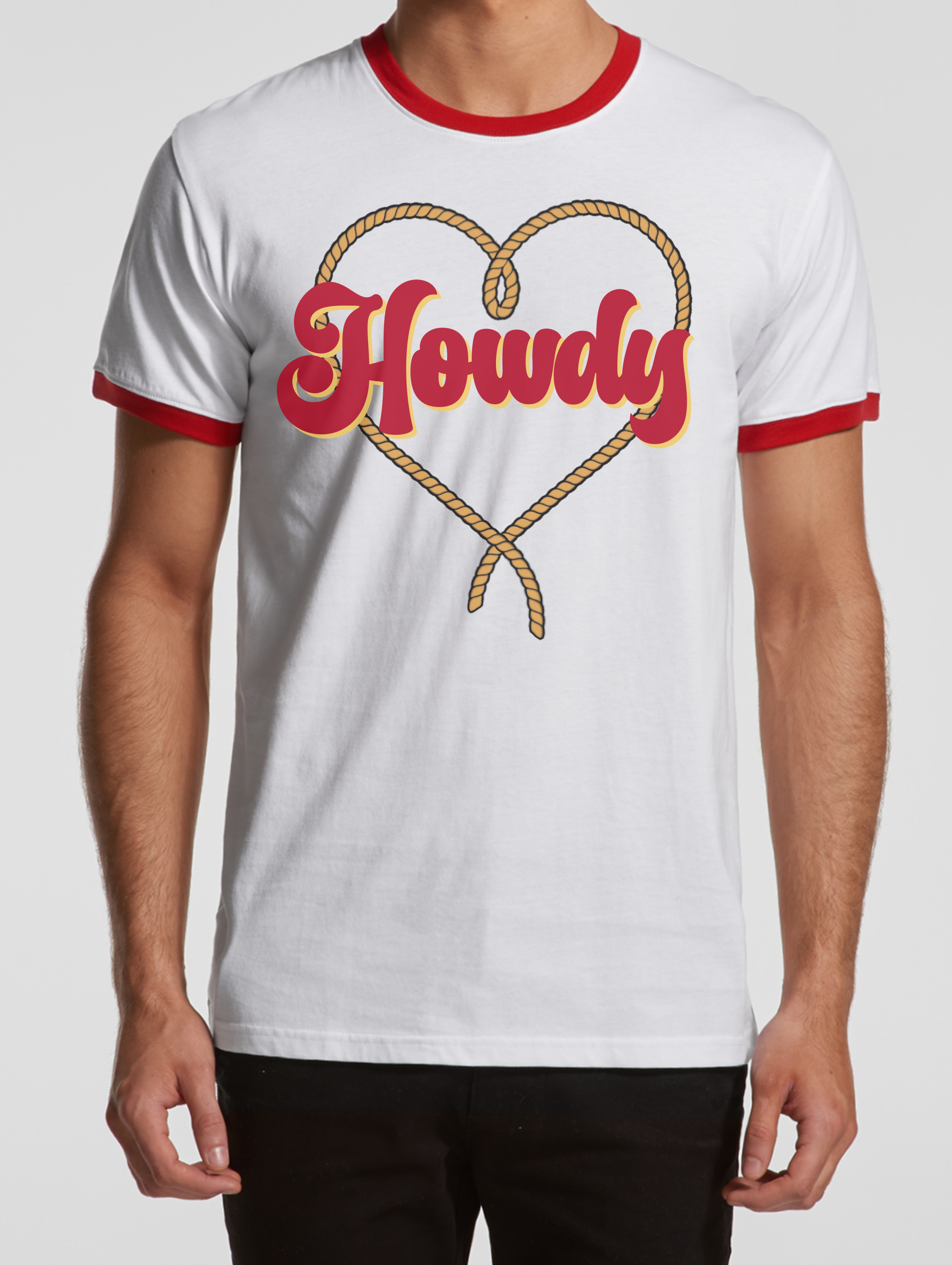 Howdy Ringer Tee