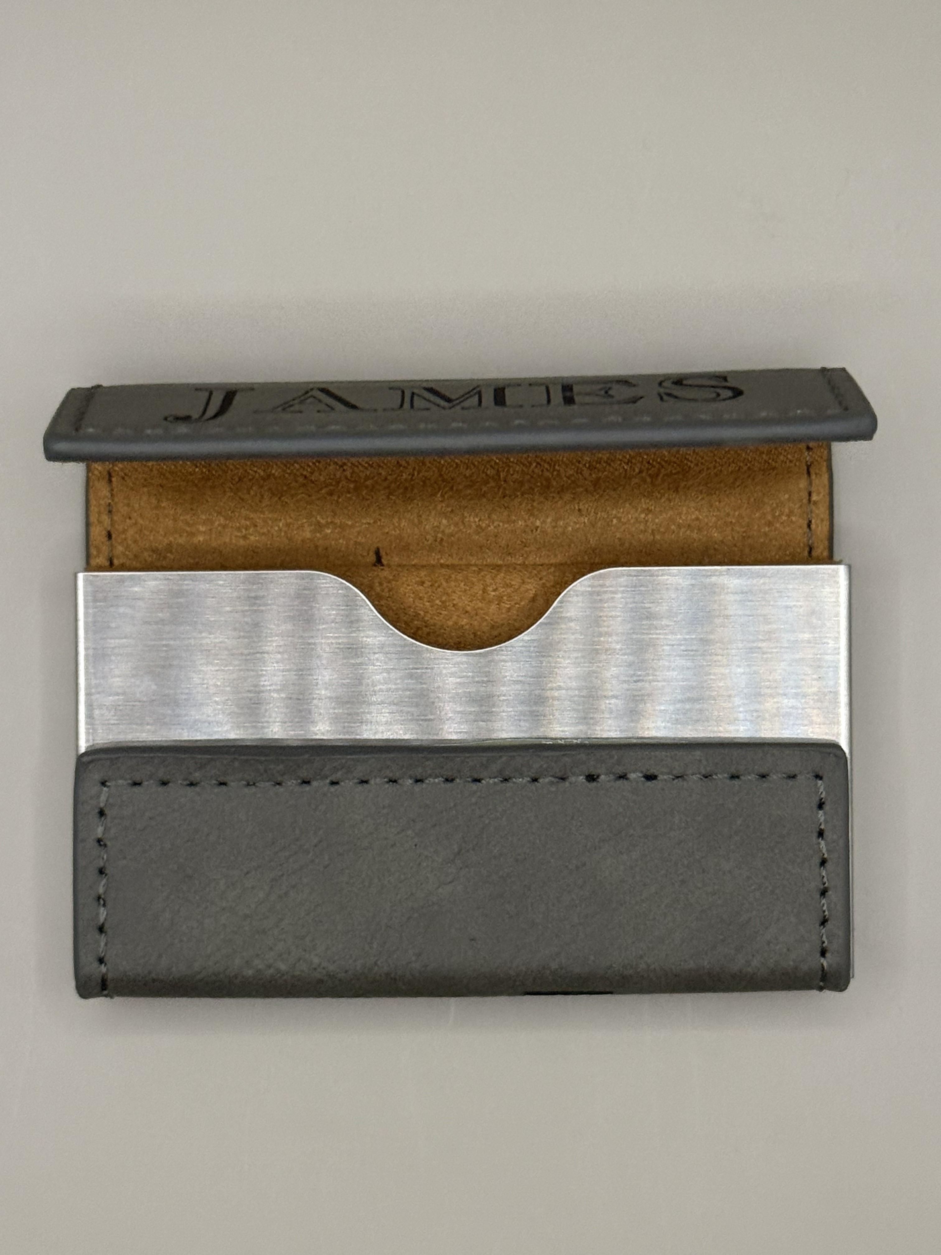 Personalized Laser Engraved Card Holder