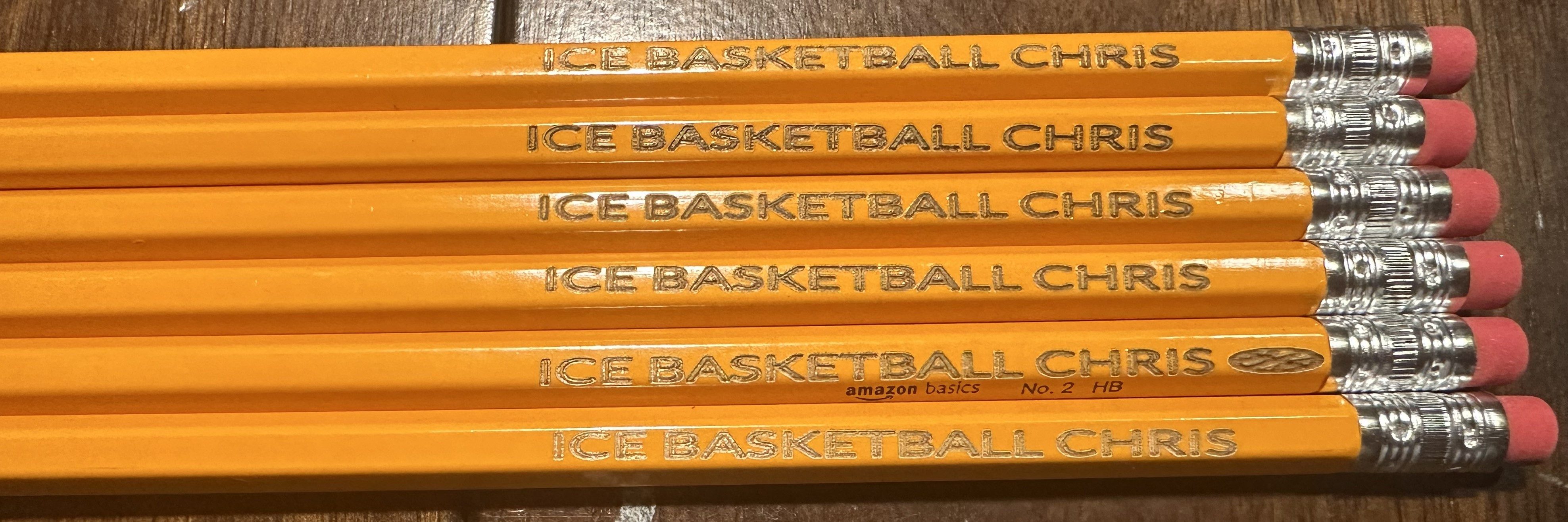 10 Personalized Pre-Sharpened Pencils