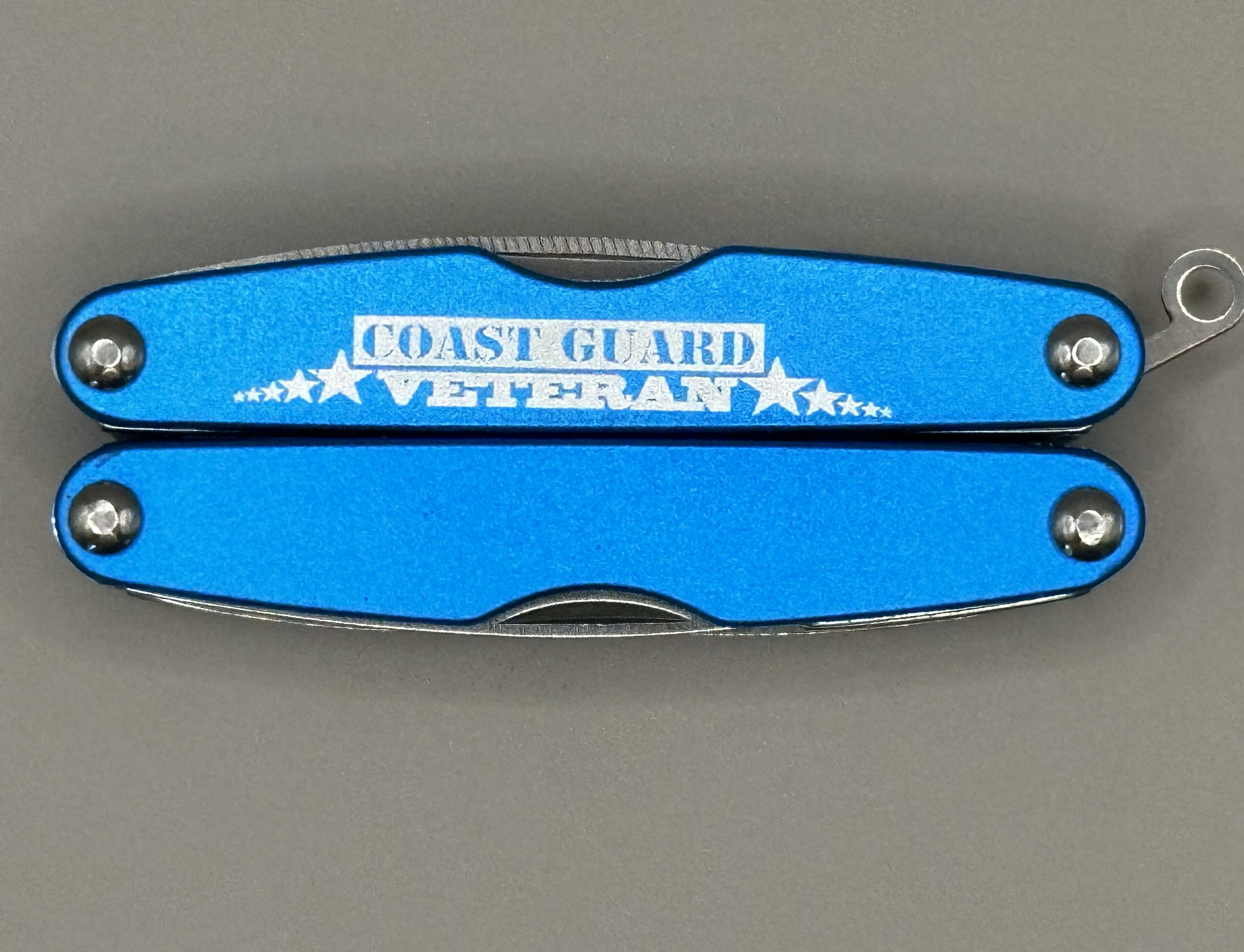 Personalized Coast Gaurd Veteran Mini Multitool