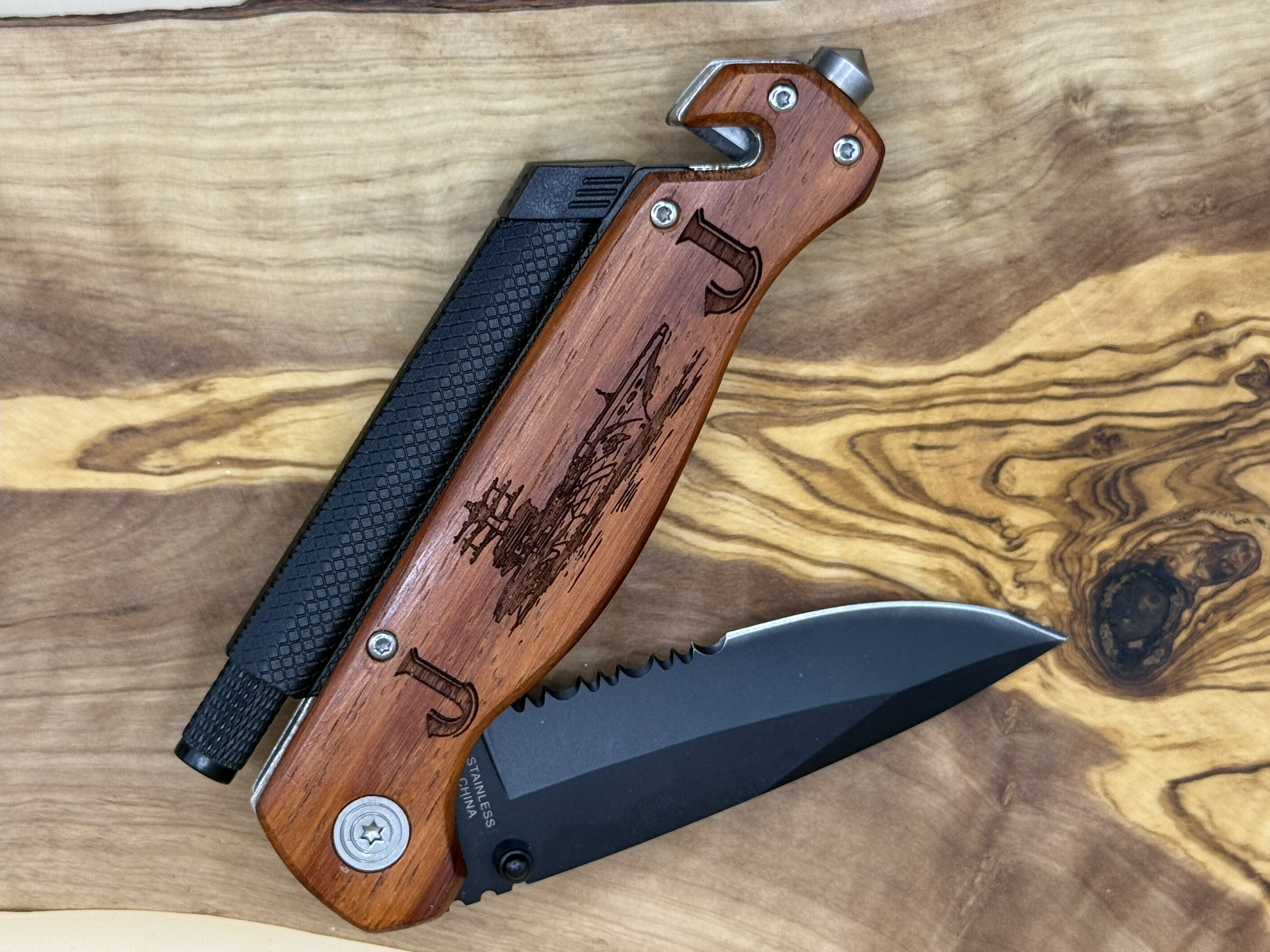 Multifunctional Rescue Pocket Knife