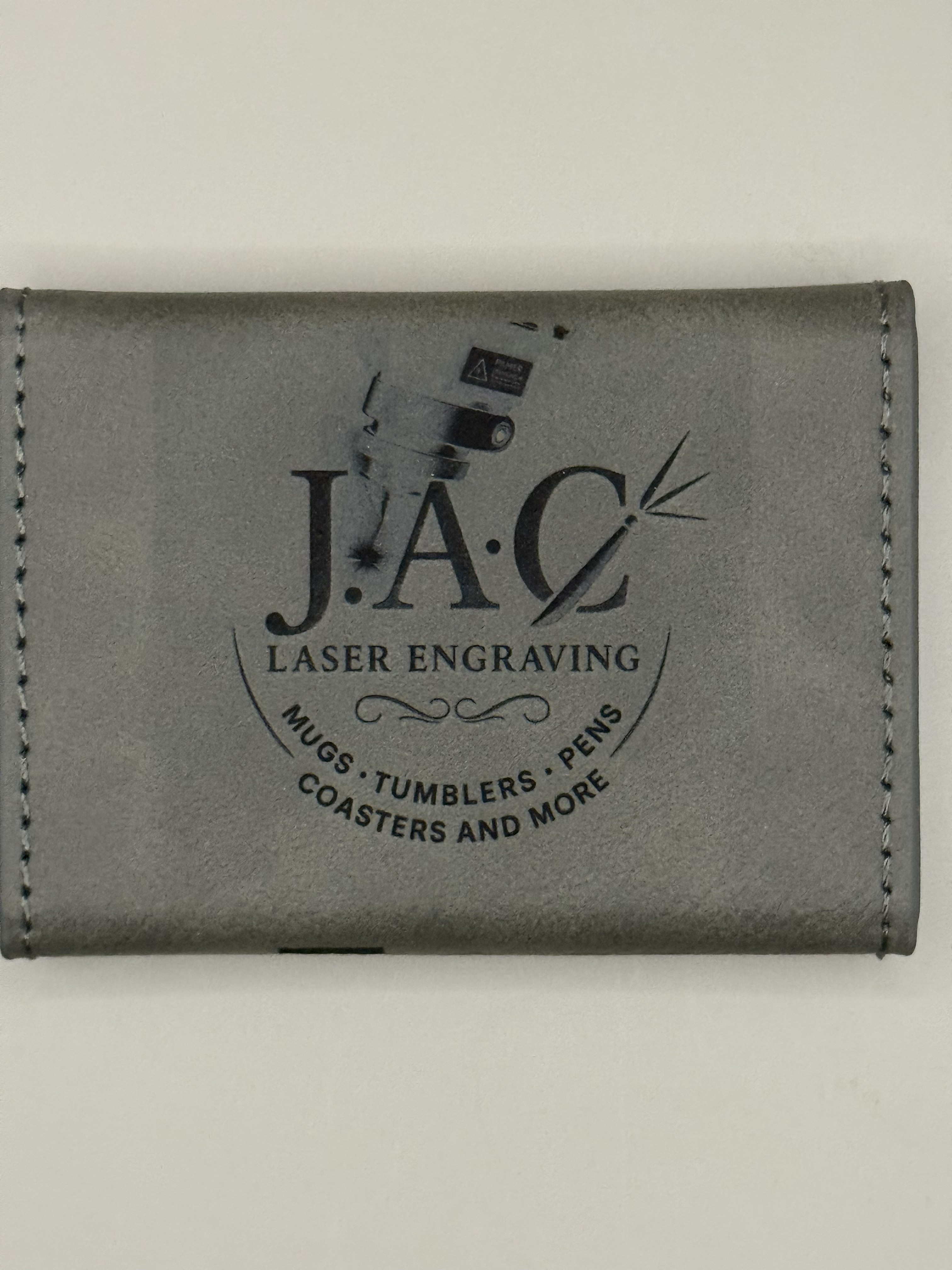 Personalized Laser Engraved Card Holder
