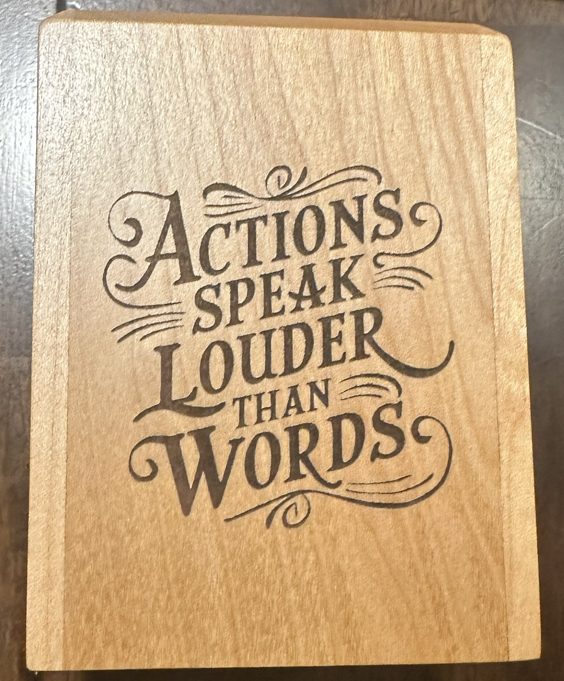 Maple Wooden Pencil/Pen Holder