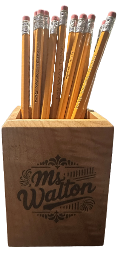 Maple Wooden Pencil/Pen Holder