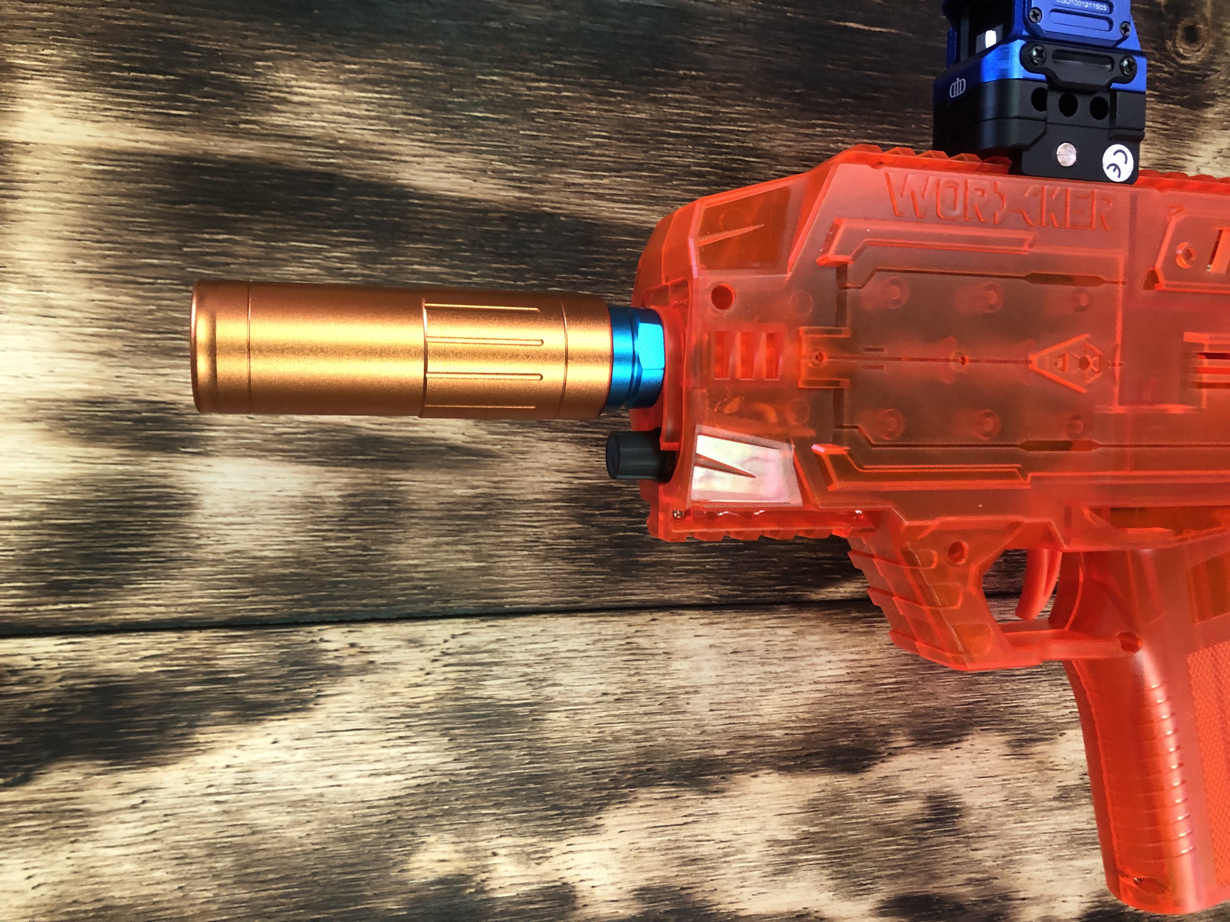 Metal Mini Suppressor - Orange