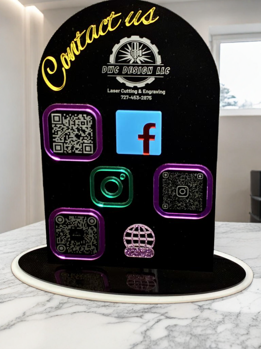 Custom Business Contact Display