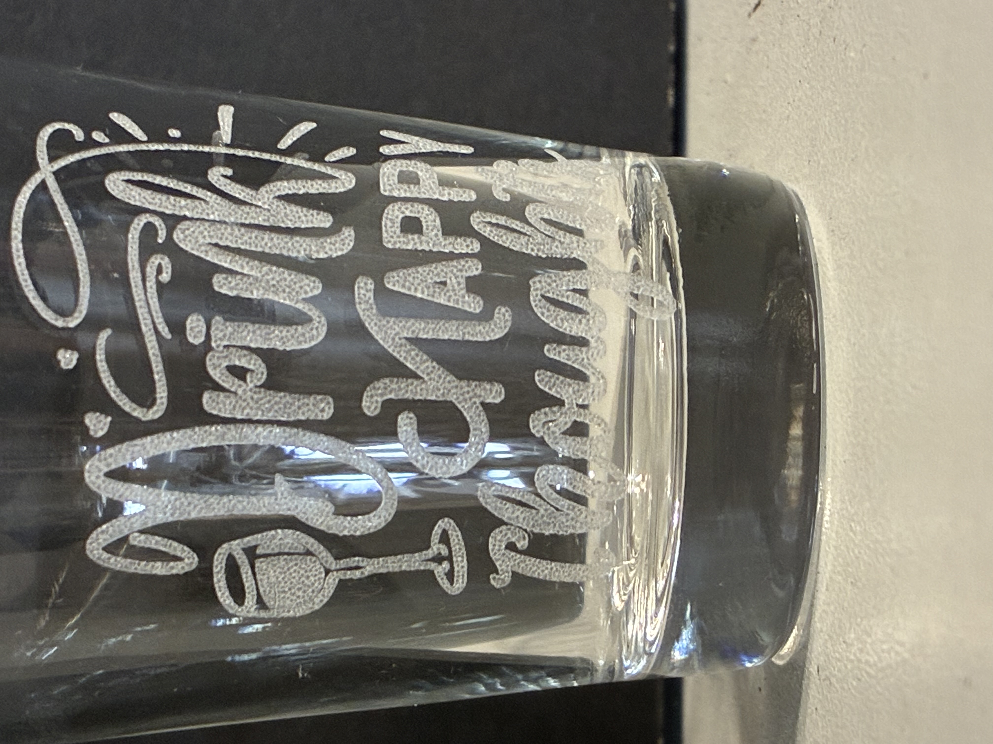 Engraved Shot Glass