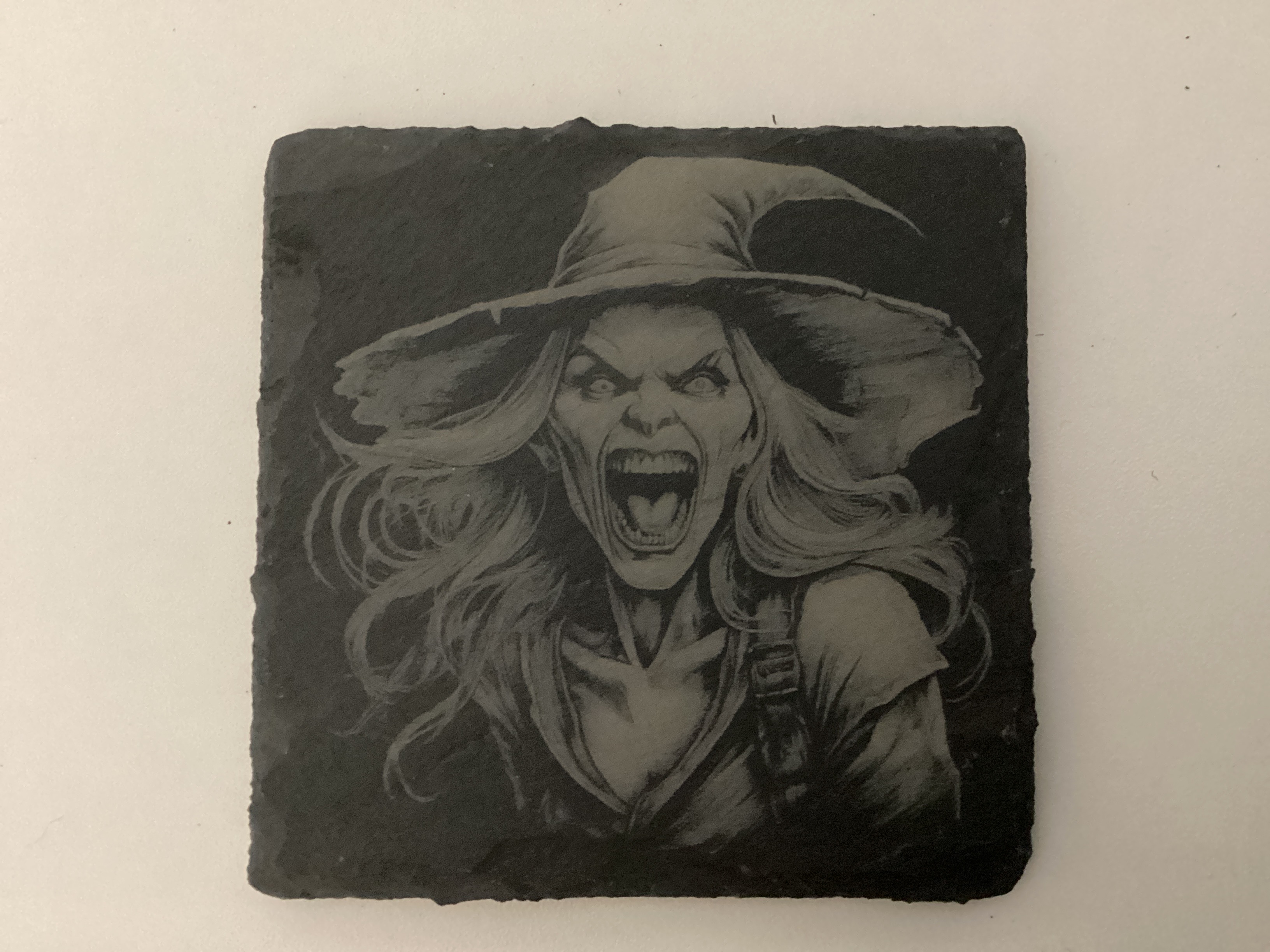 Handcrafted Slate Art Tile