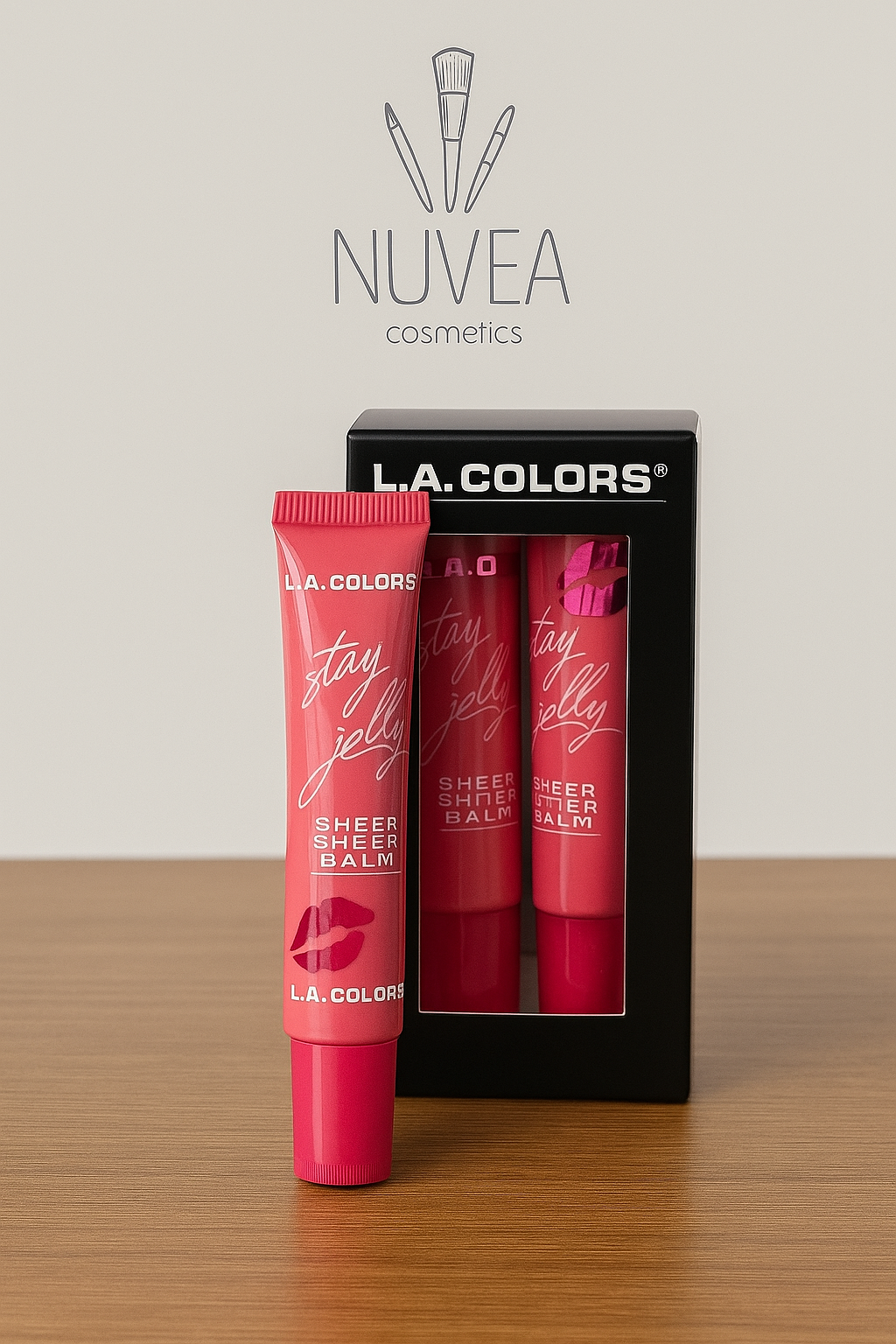 Bálsamo labial L.A. Colors Stay Jelly