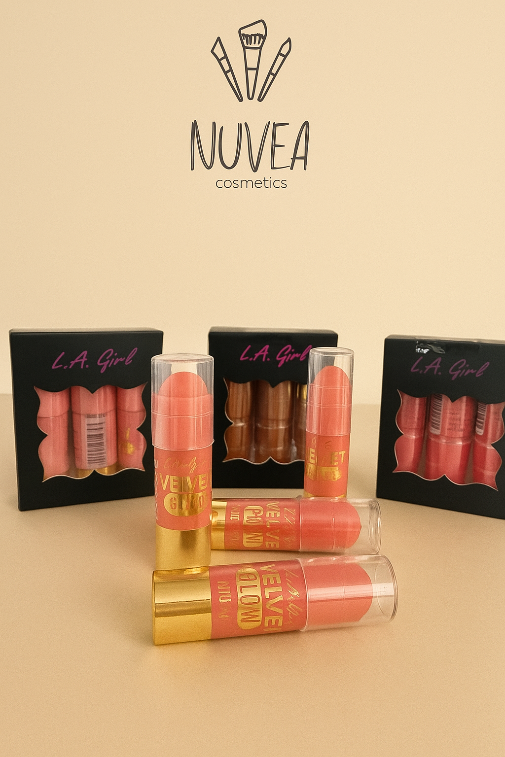 Barra de Rubor Velvet 