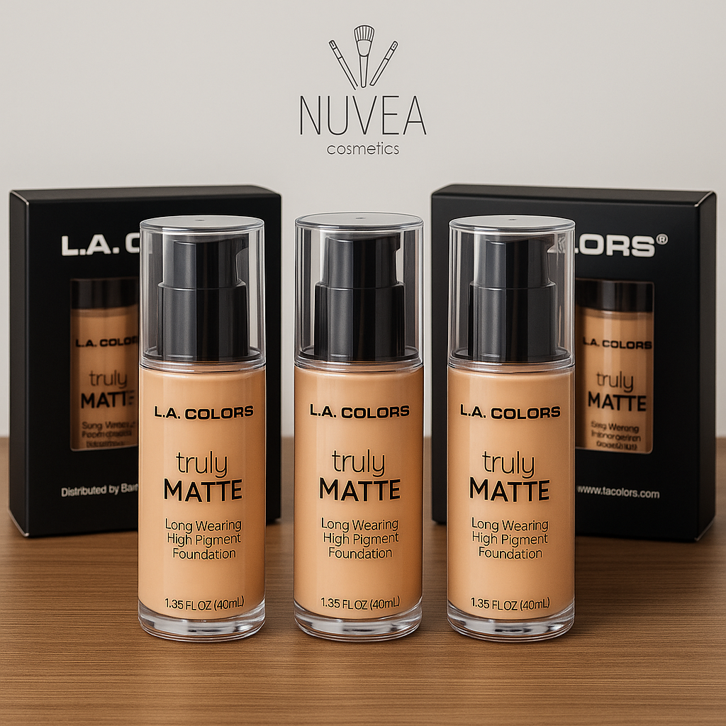 Base de maquillaje L.A. Colors Truly Matte