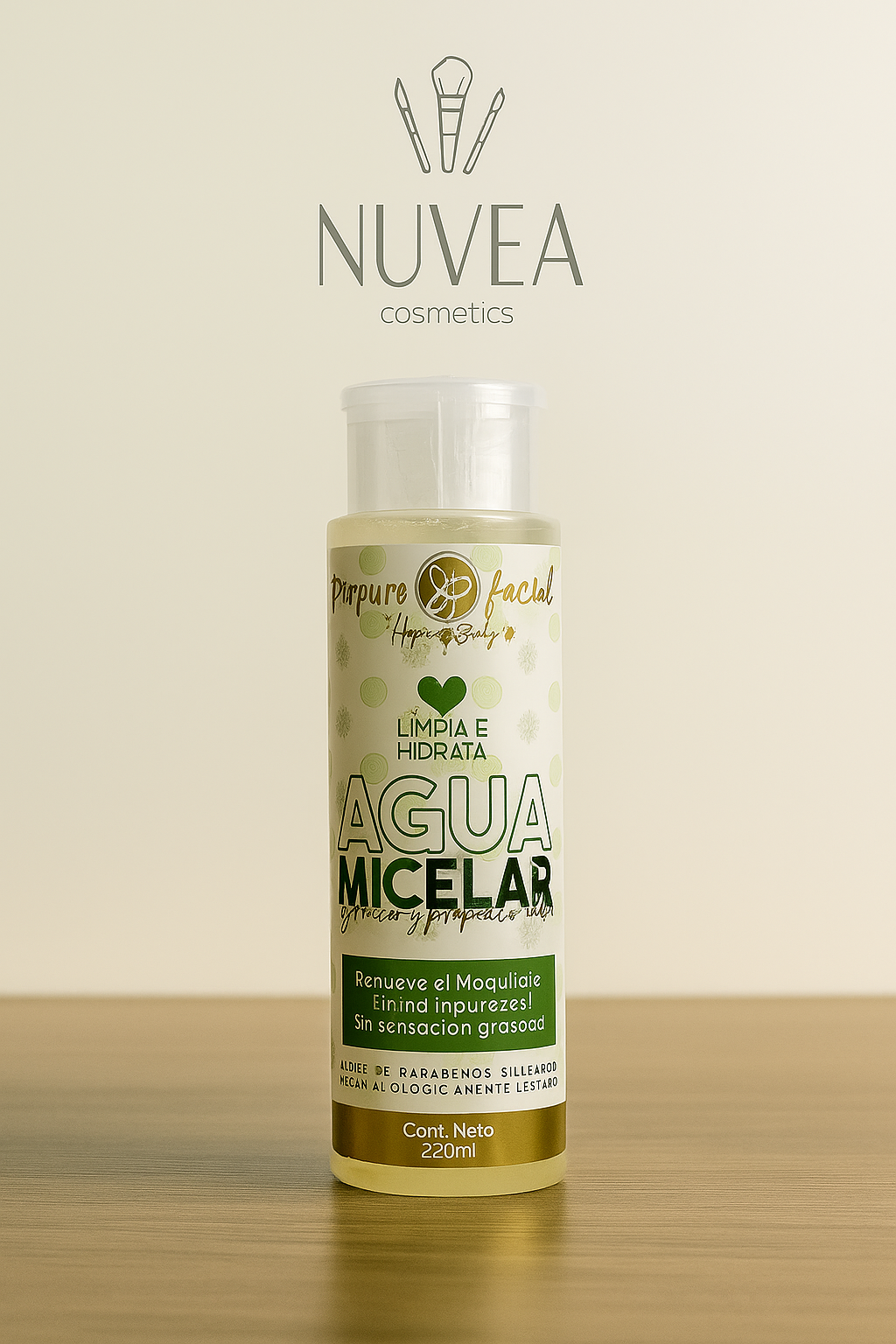 Agua Micelar Nuvea Pure Facial