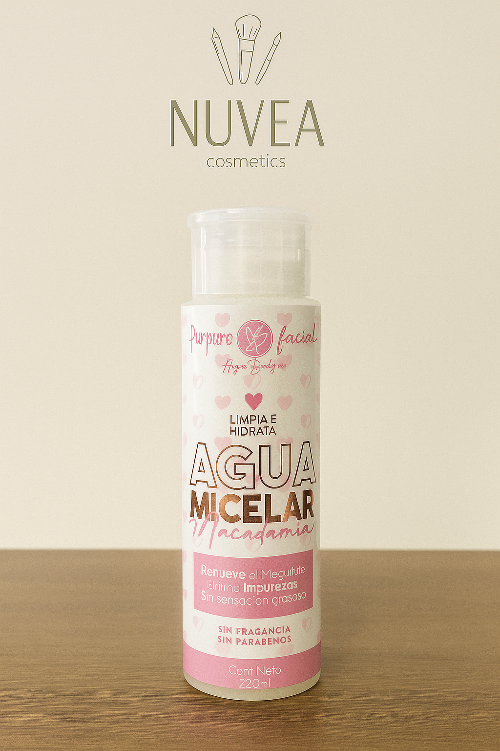 Agua Micelar Nuvea Pure Facial