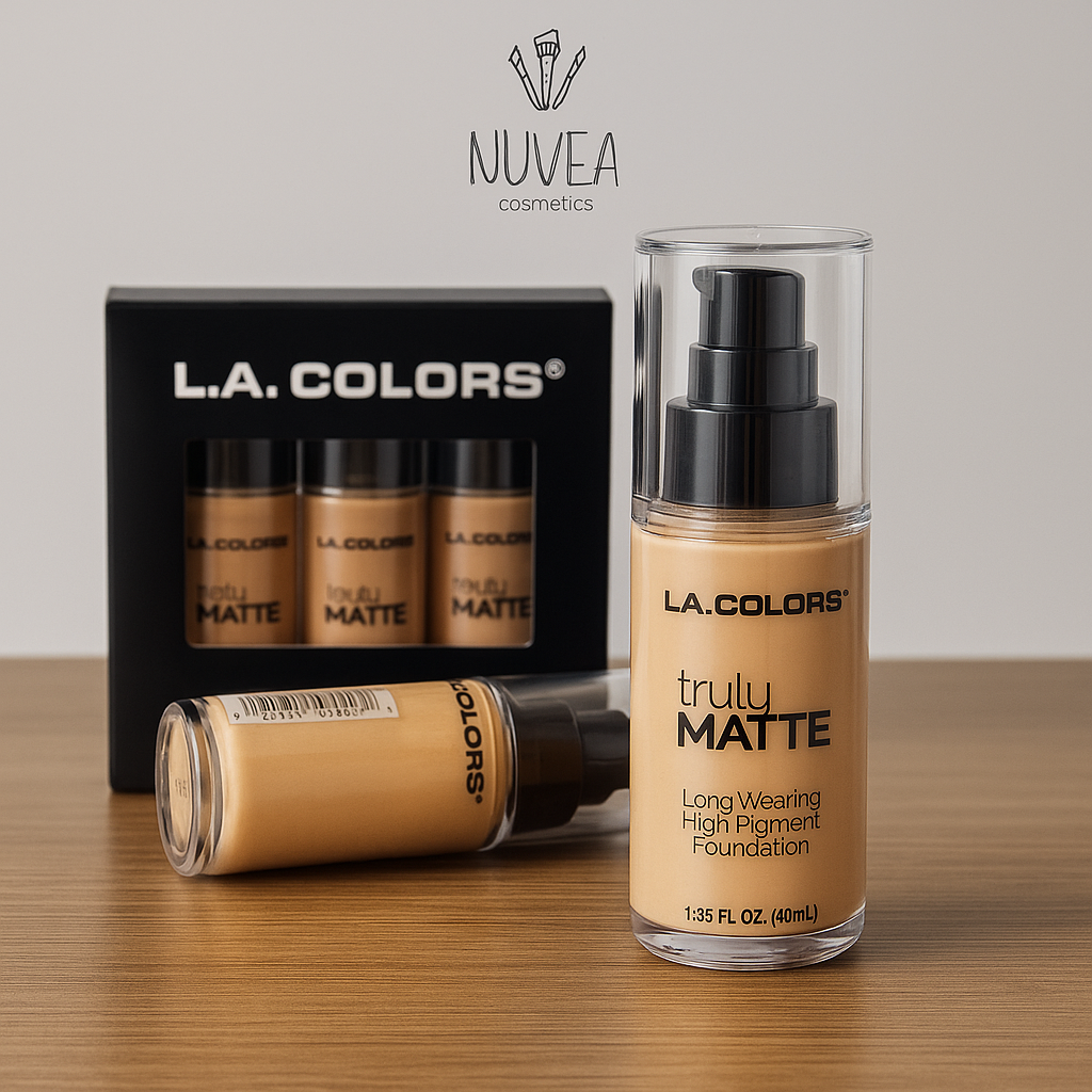 Base de maquillaje L.A. Colors Truly Matte