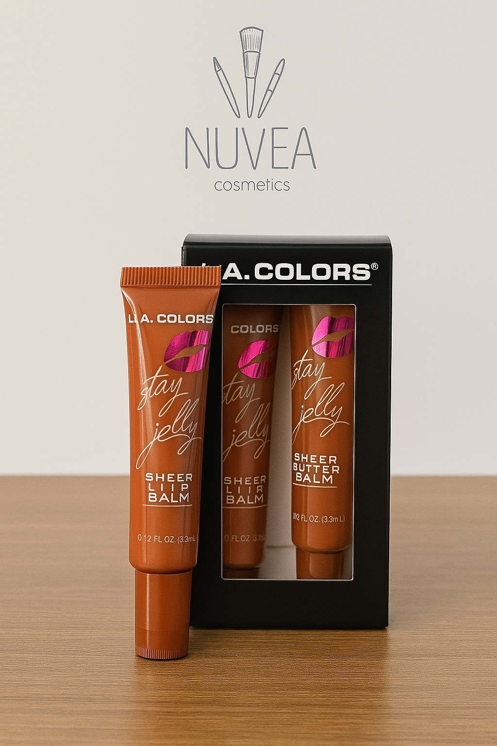 Bálsamo labial L.A. Colors Stay Jelly