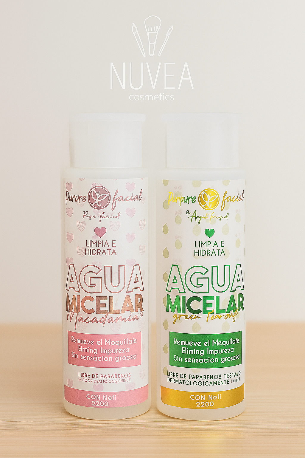 Agua Micelar Nuvea Pure Facial