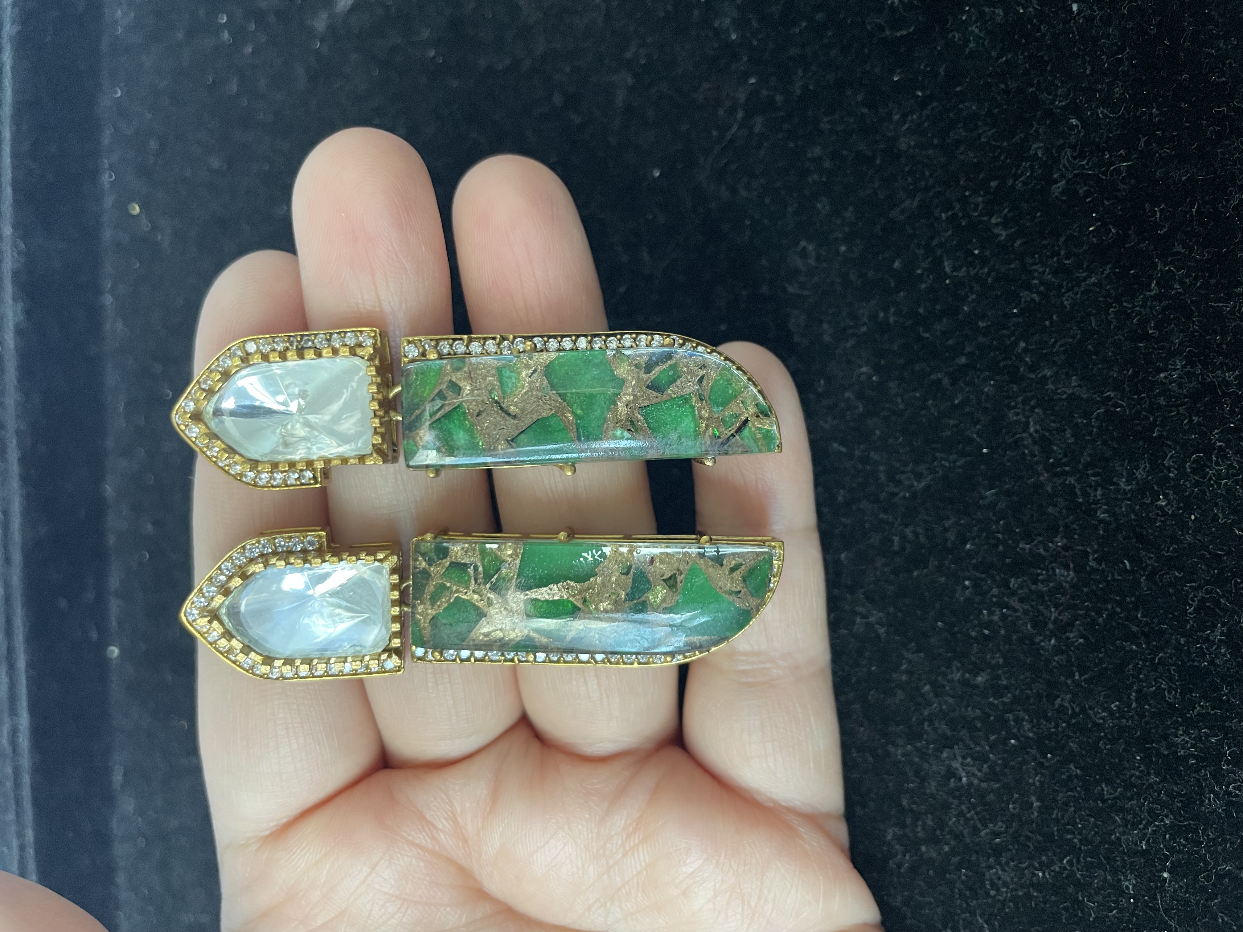 Firestone Uncut Kundan Earrings