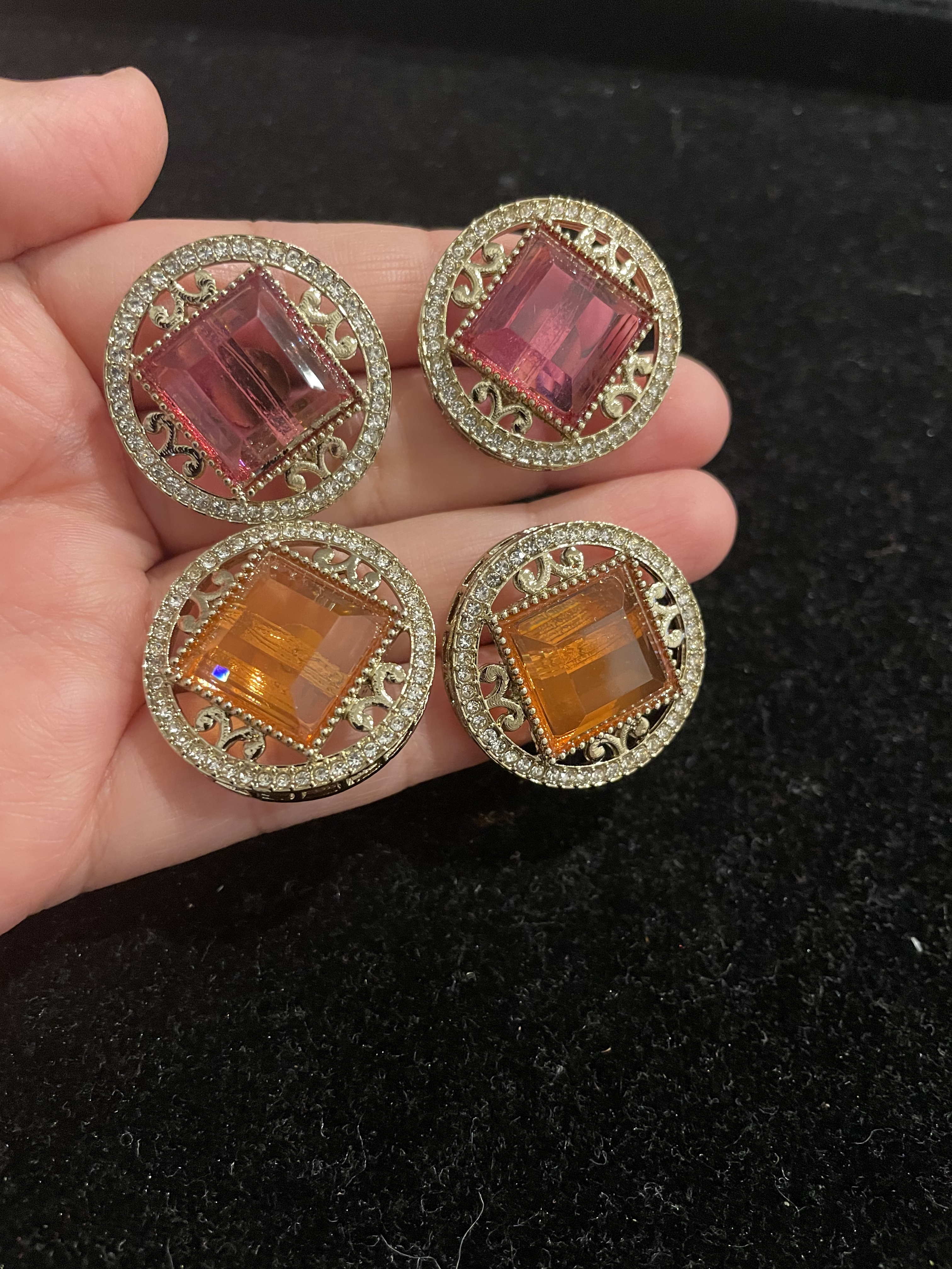 Moissanite Oversized Stud