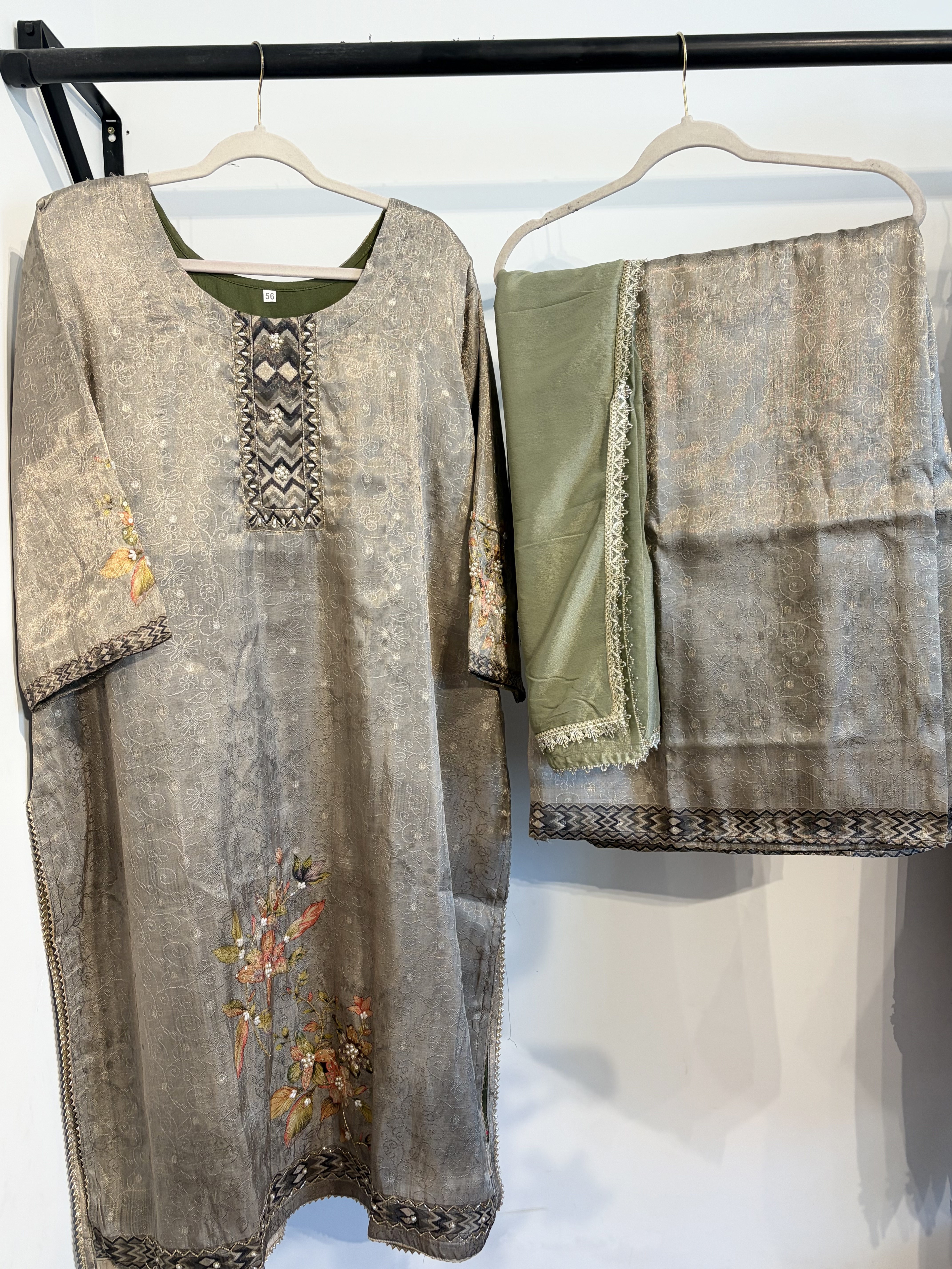 Elegant Printed Women's Suit