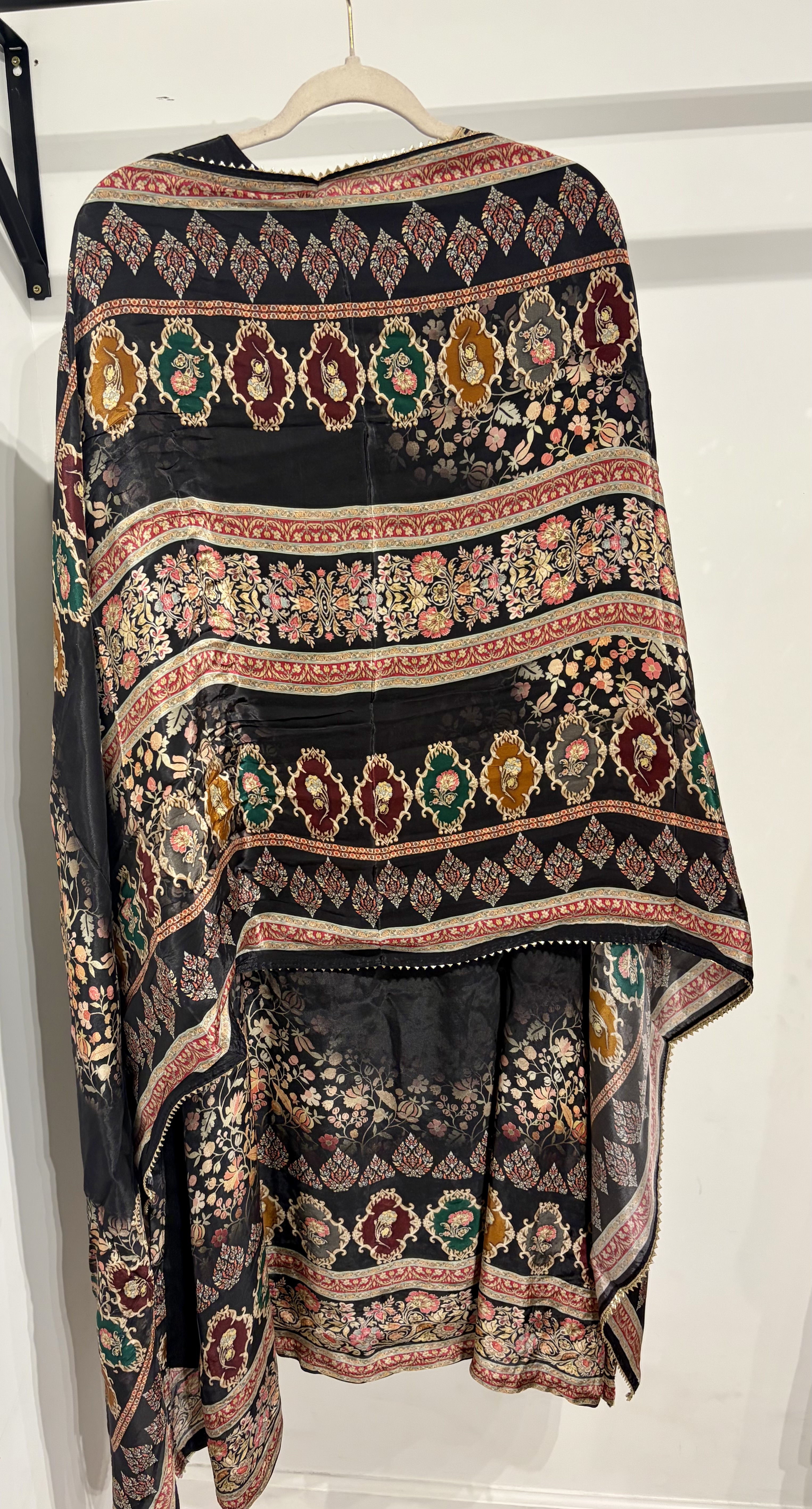 Embroidered Black Ethnic Suit